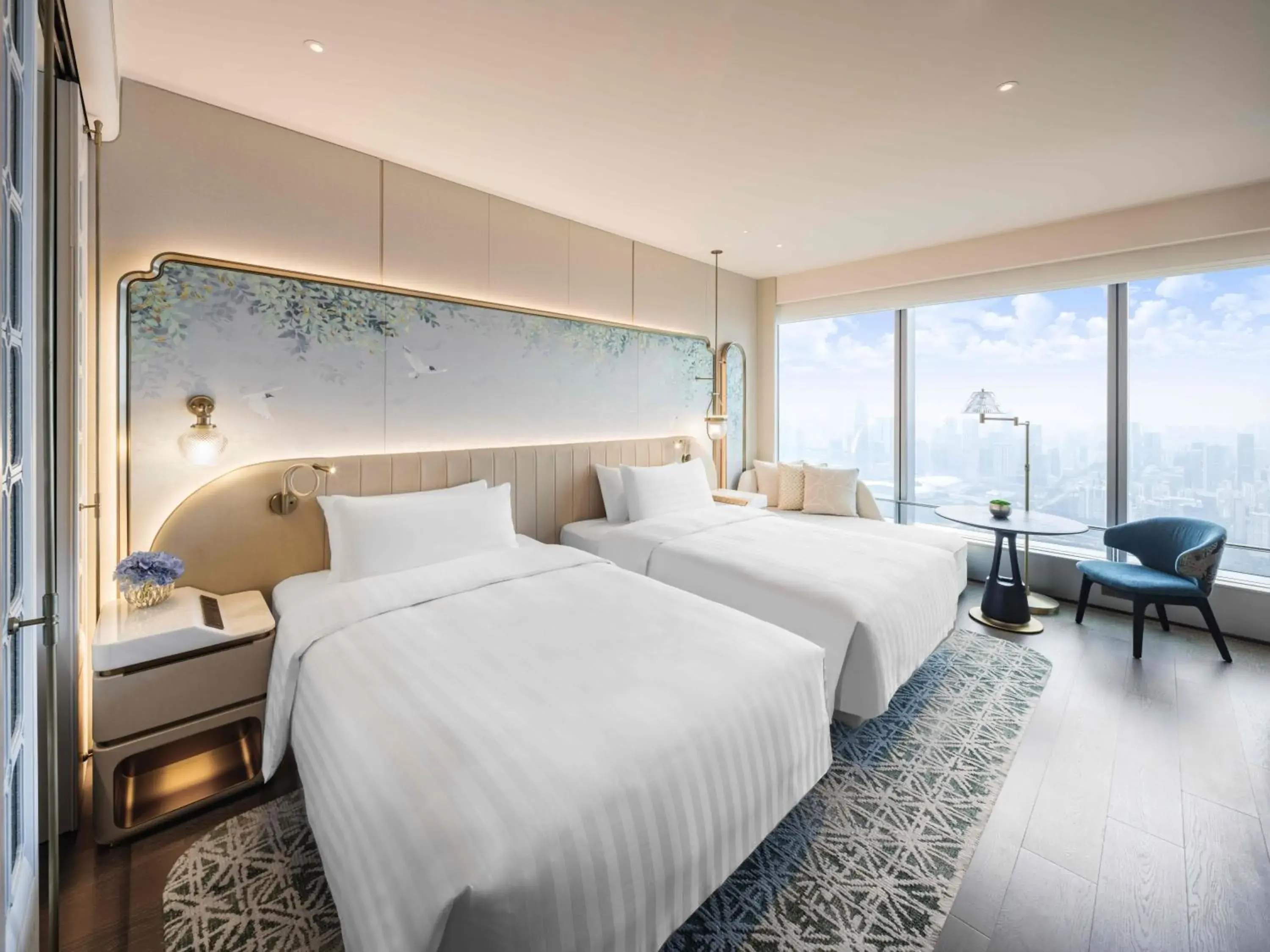 Horizon Bay View Twin Room (Enjoy Horizon Club Executive Benefits & Mini-bar) - single occupancy in Shangri-La Nanshan, Shenzhen Horizon Bay View Twin Room (Enjoy Horizon Club Executive Benefits & Mini-bar) - single occupancy in Shangri-La Nanshan, Shenzhen