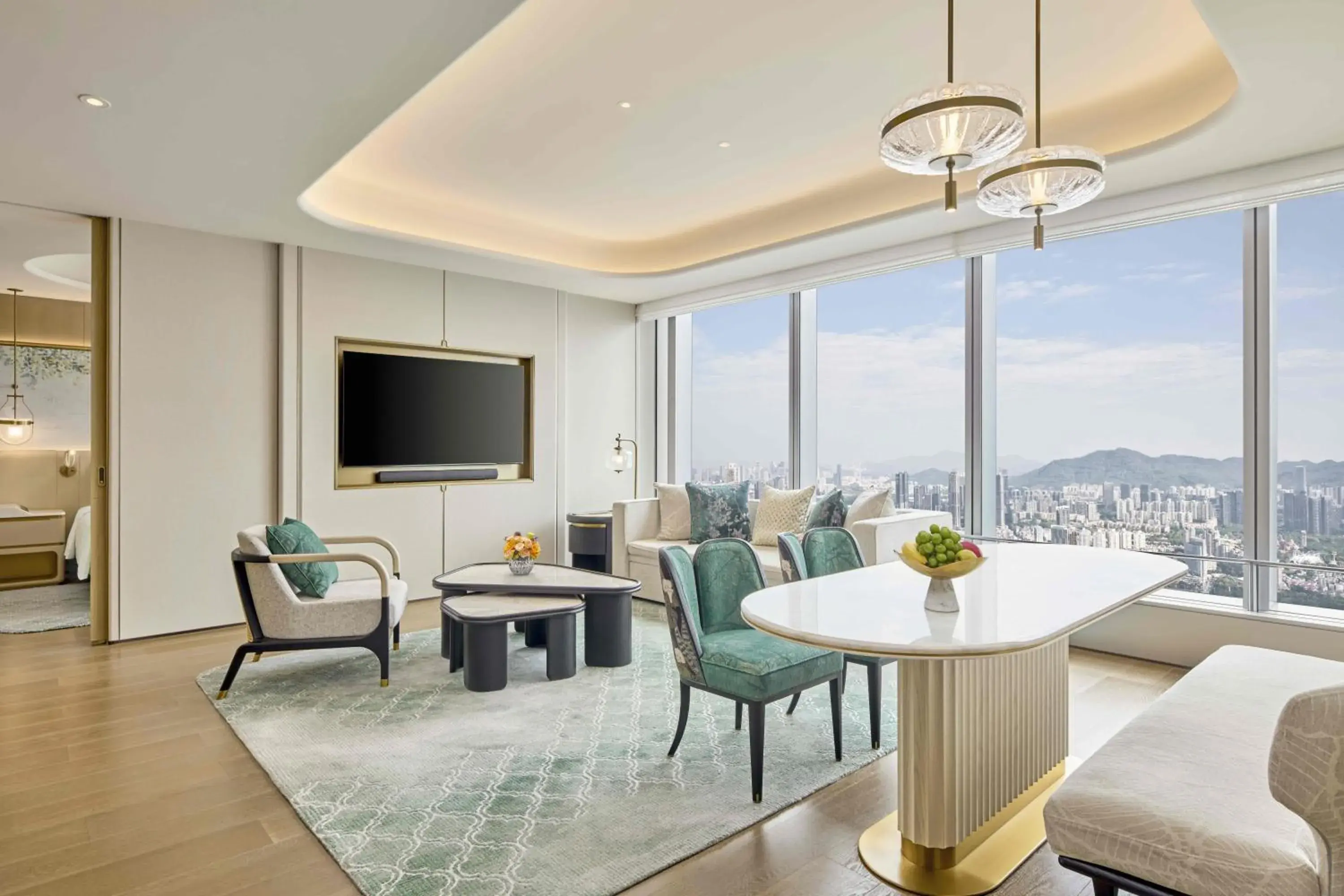 Executive Suite (Enjoy Horizon Club Executive Benefits & Mini-bar) in Shangri-La Nanshan, Shenzhen, Stay for 2 consecutive nights and enjoy breakfast Executive Suite (Enjoy Horizon Club Executive Benefits & Mini-bar) in Shangri-La Nanshan, Shenzhen, Stay for 2 consecutive nights and enjoy breakfast