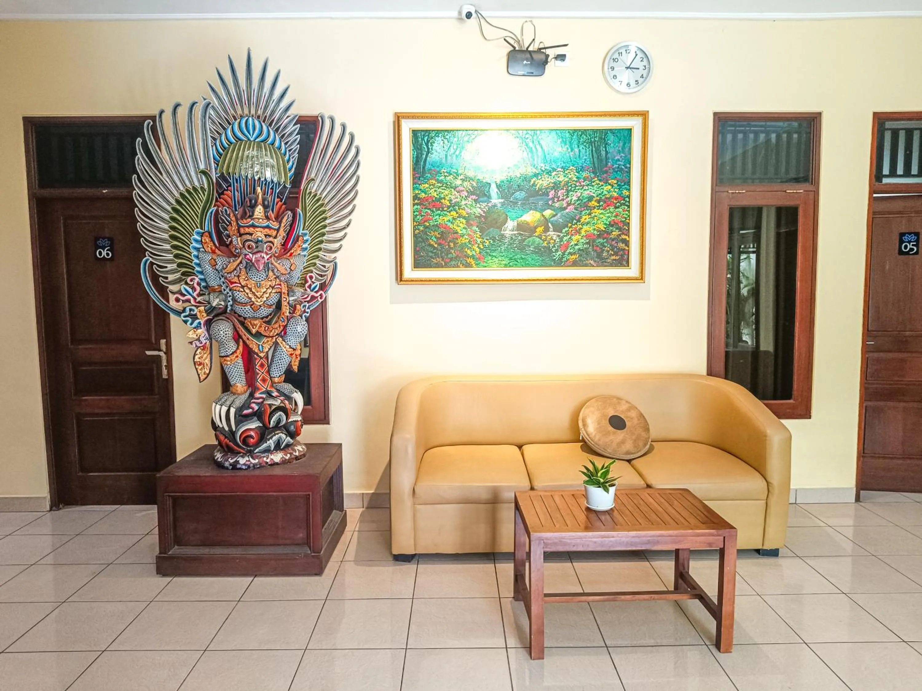 Property building in Miraa Guest House & Resto