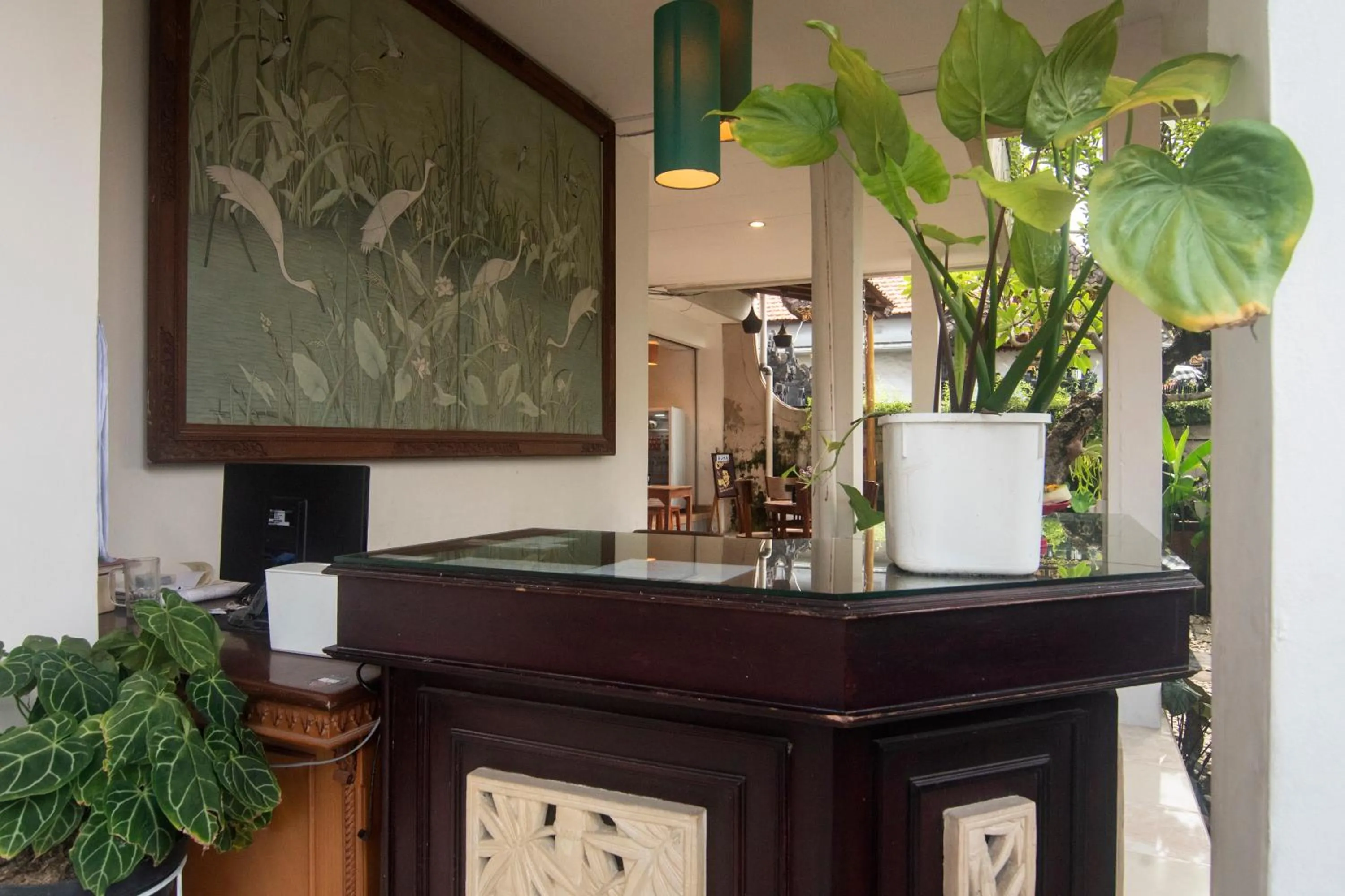 Lobby or reception in Miraa Guest House & Resto