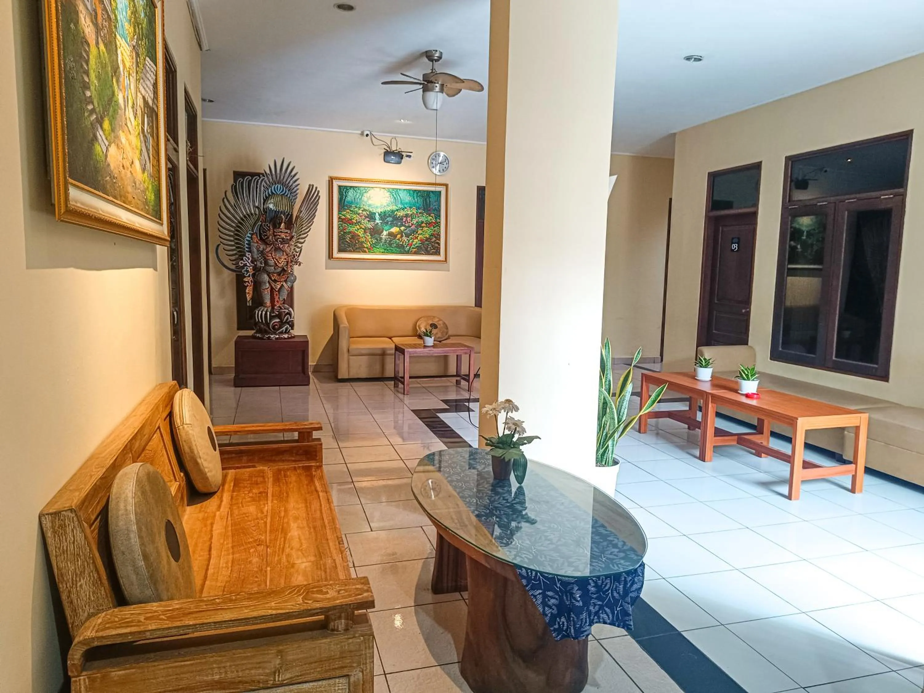 Property building in Miraa Guest House & Resto