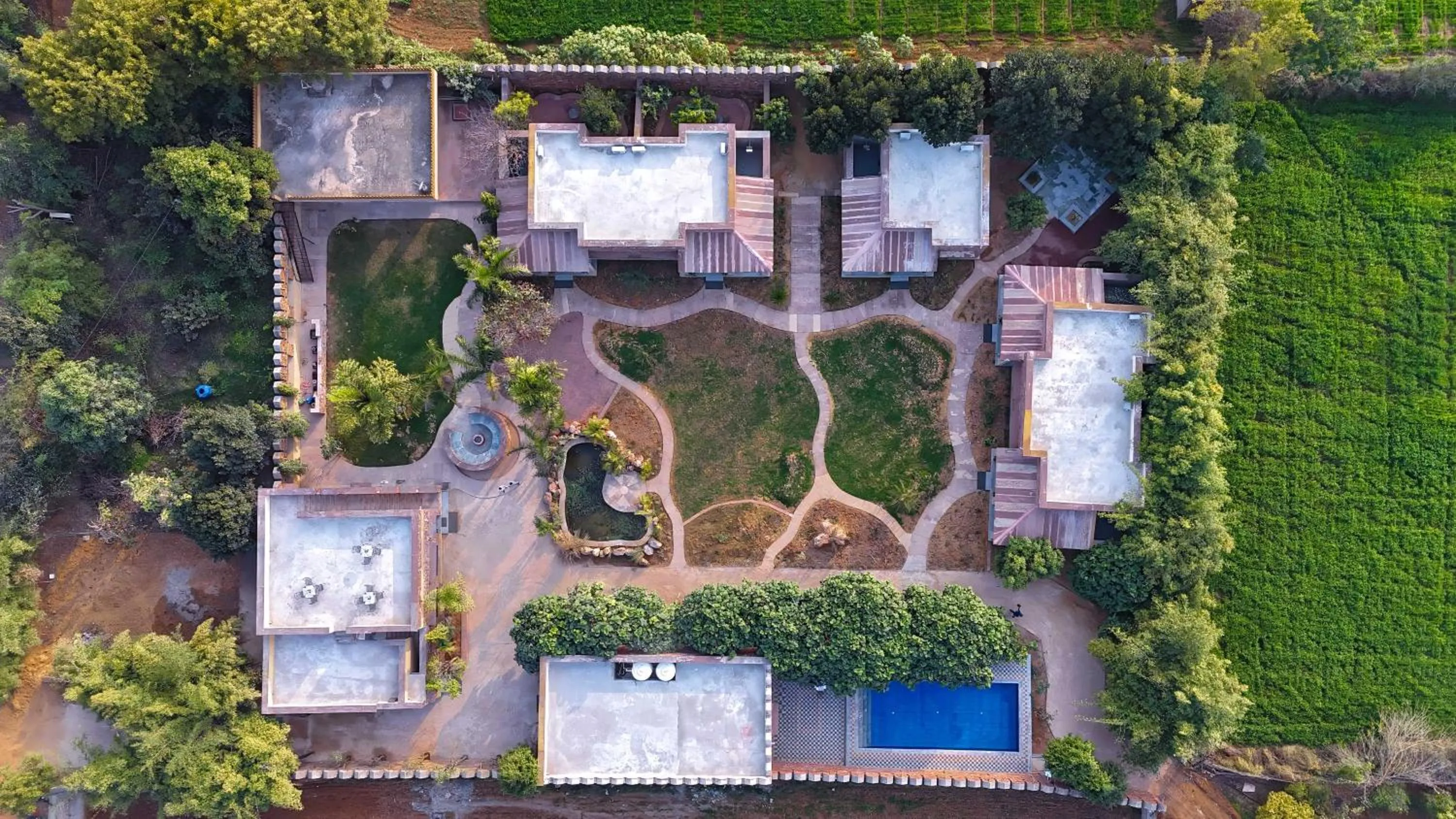 View (from property/room) in Aranya Vilas, Ranthambhore