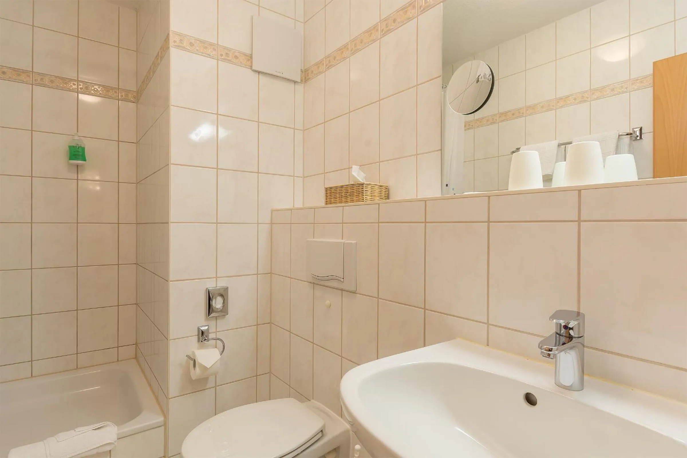 Decorative detail in Villa Osada