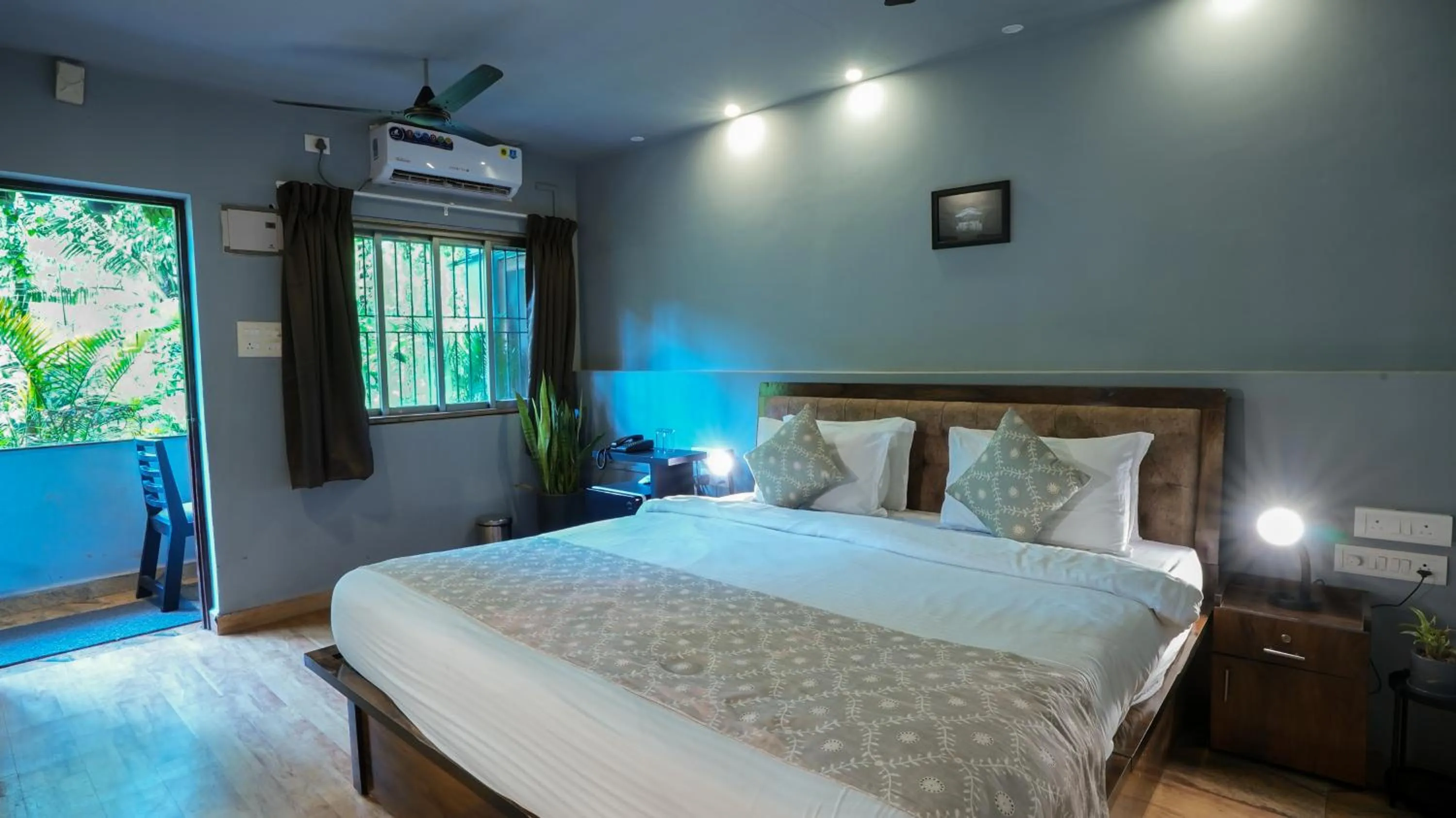 View (from property/room), Bed in Sortby Stays, Vagator