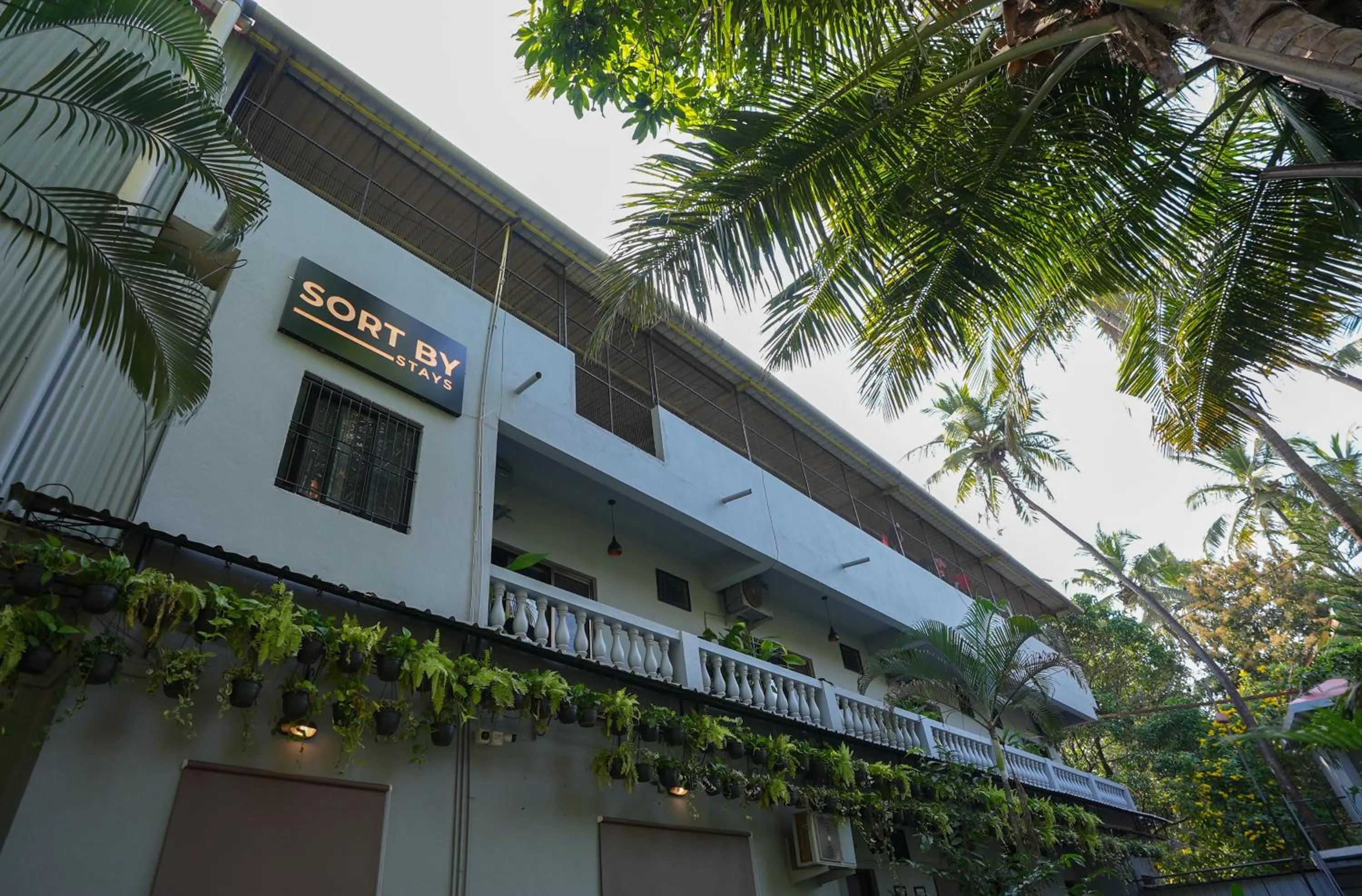 Property building in Sortby Stays, Vagator