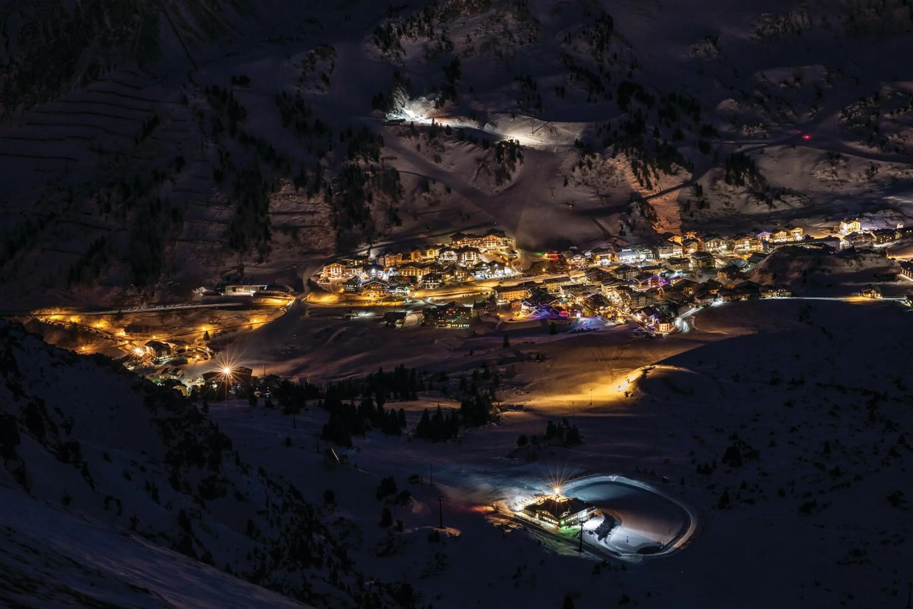 Night in Appartementhaus Christophorus