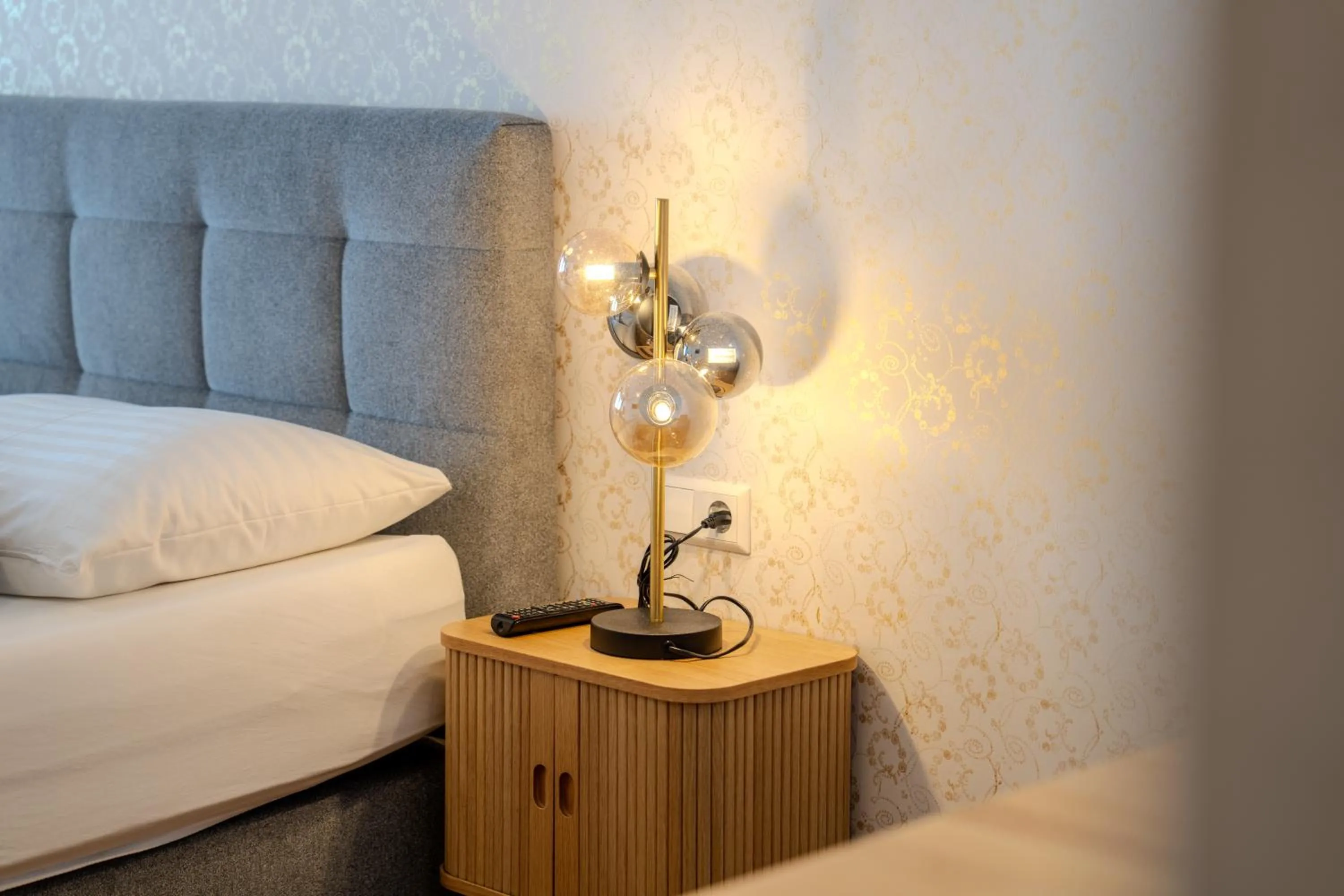 Photo of the whole room, Bed in Appartementhaus Christophorus