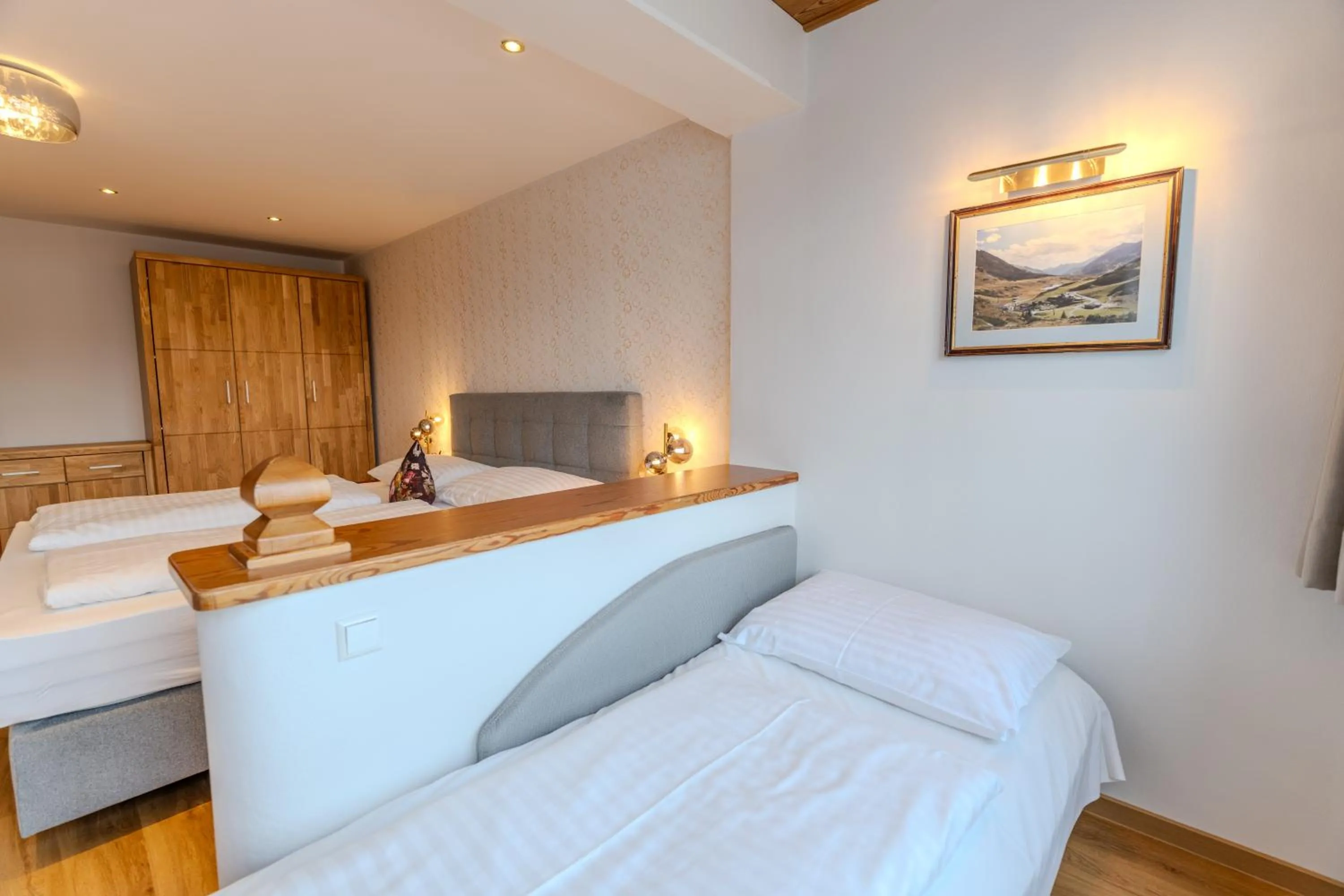 Photo of the whole room, Bed in Appartementhaus Christophorus