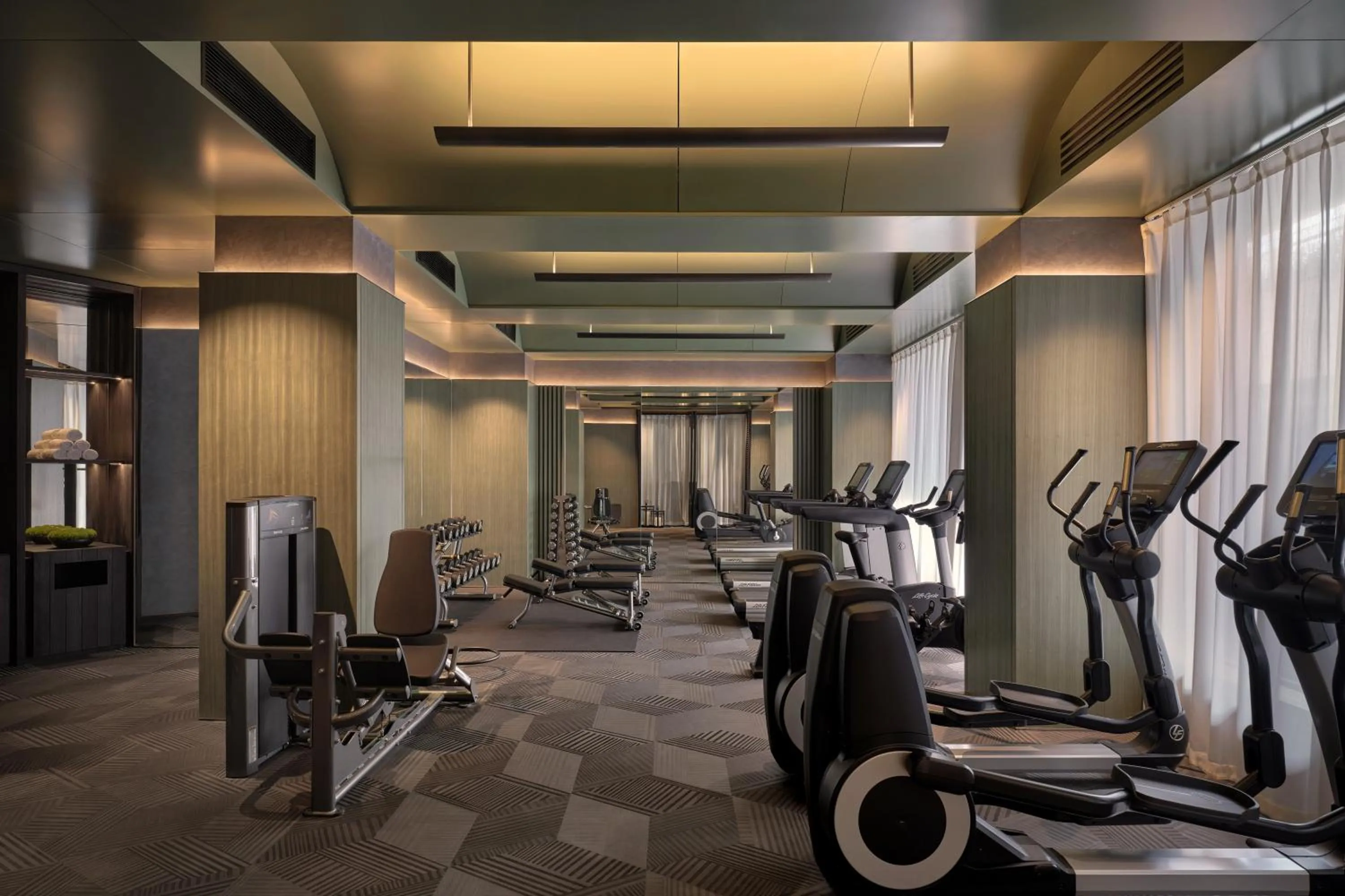 Fitness centre/facilities in Regent Shanghai on the Bund