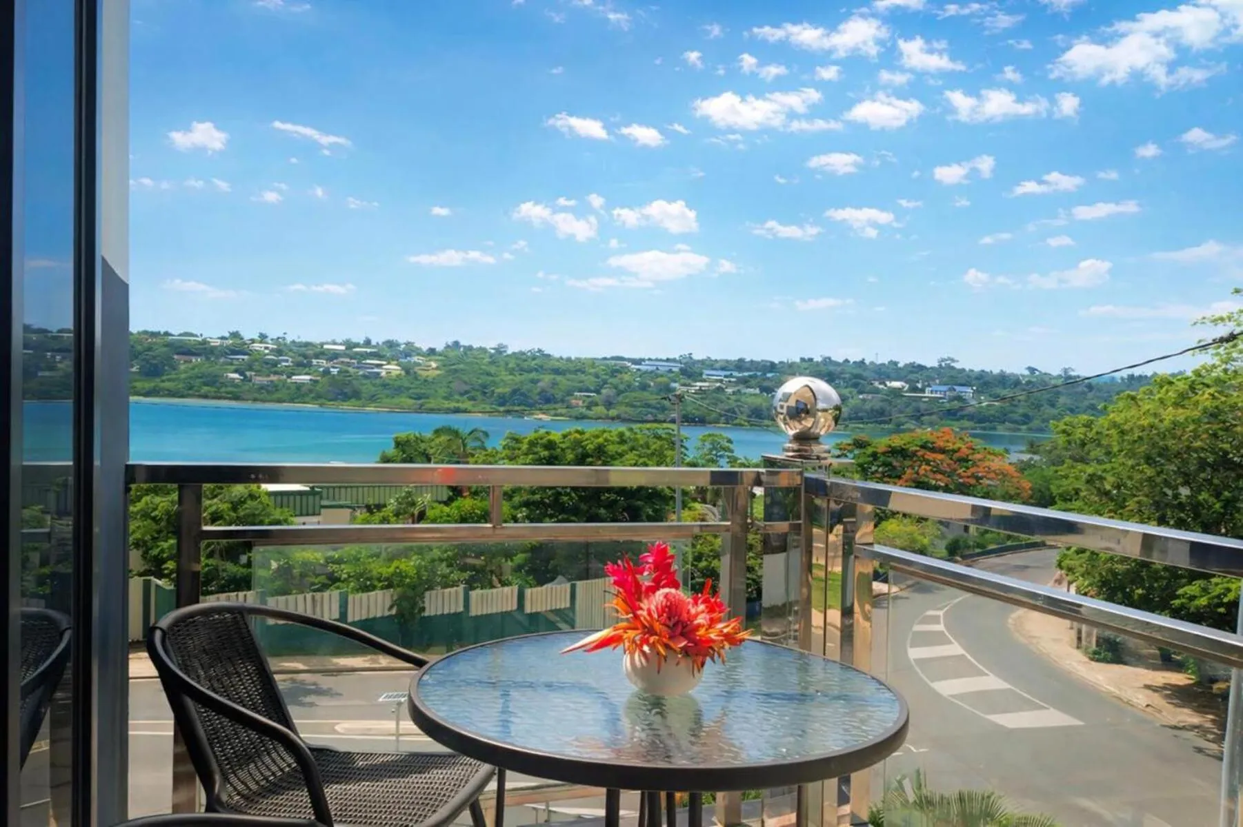 Patio in Crown Royale Hotel & Lounge