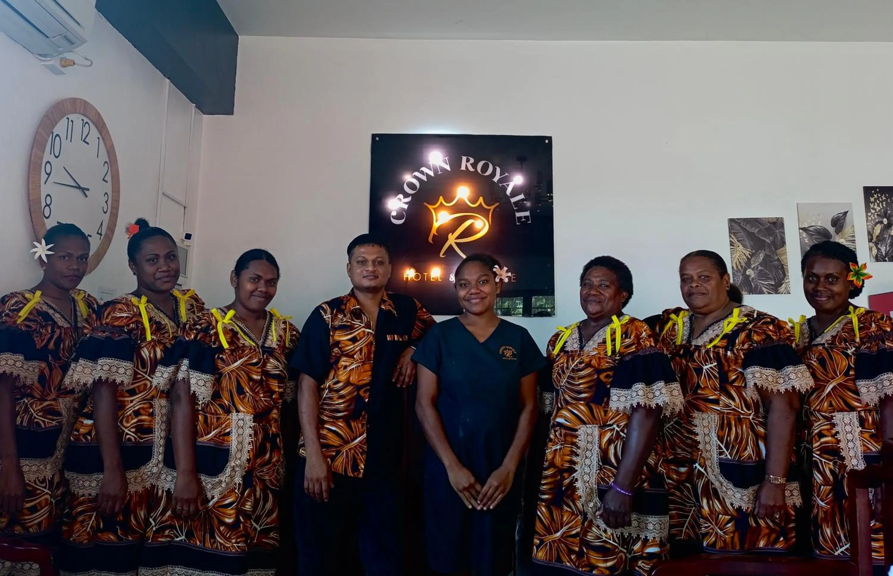 Lobby or reception in Crown Royale Hotel & Lounge