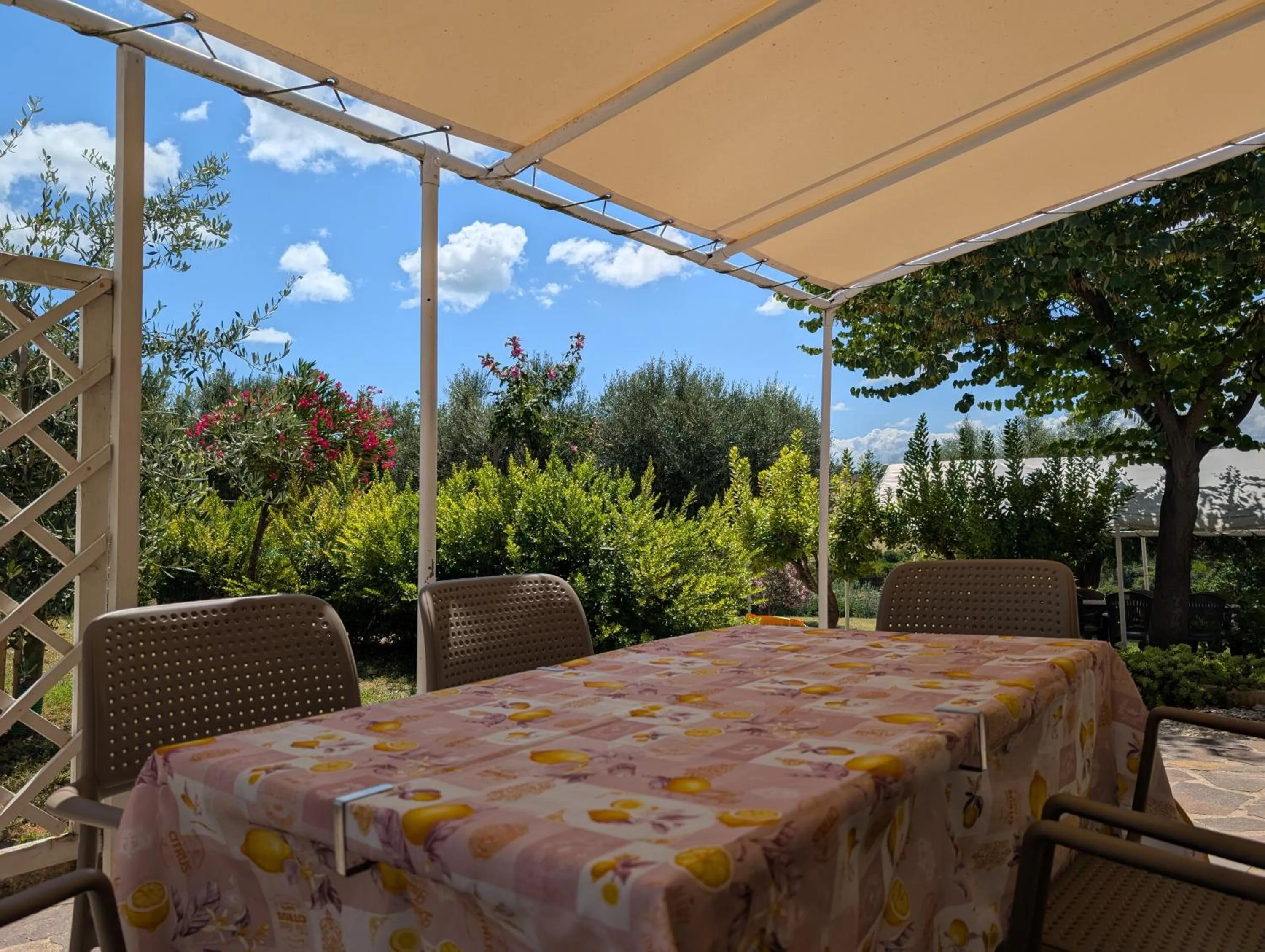Patio in Agriturismo Case al Sole
