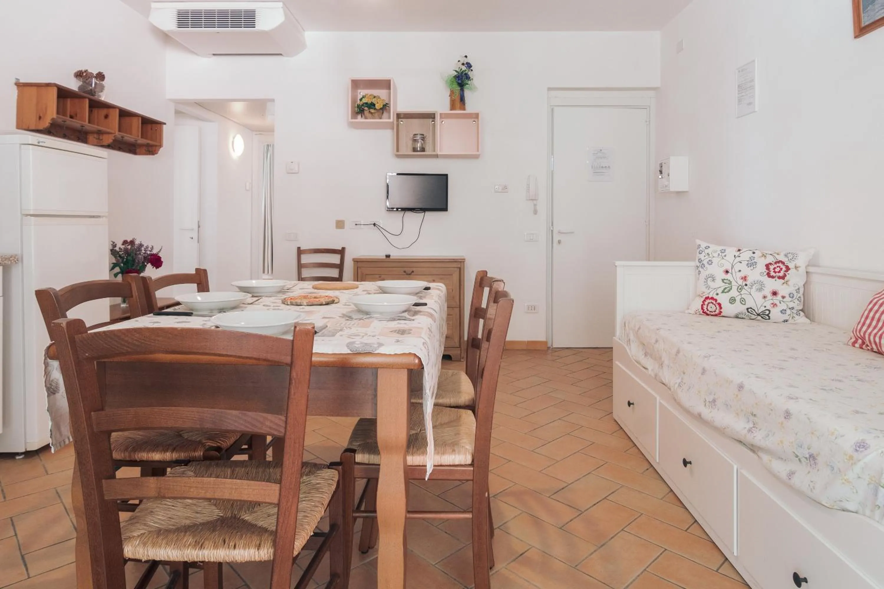Dining area, Bed in Agriturismo Case al Sole