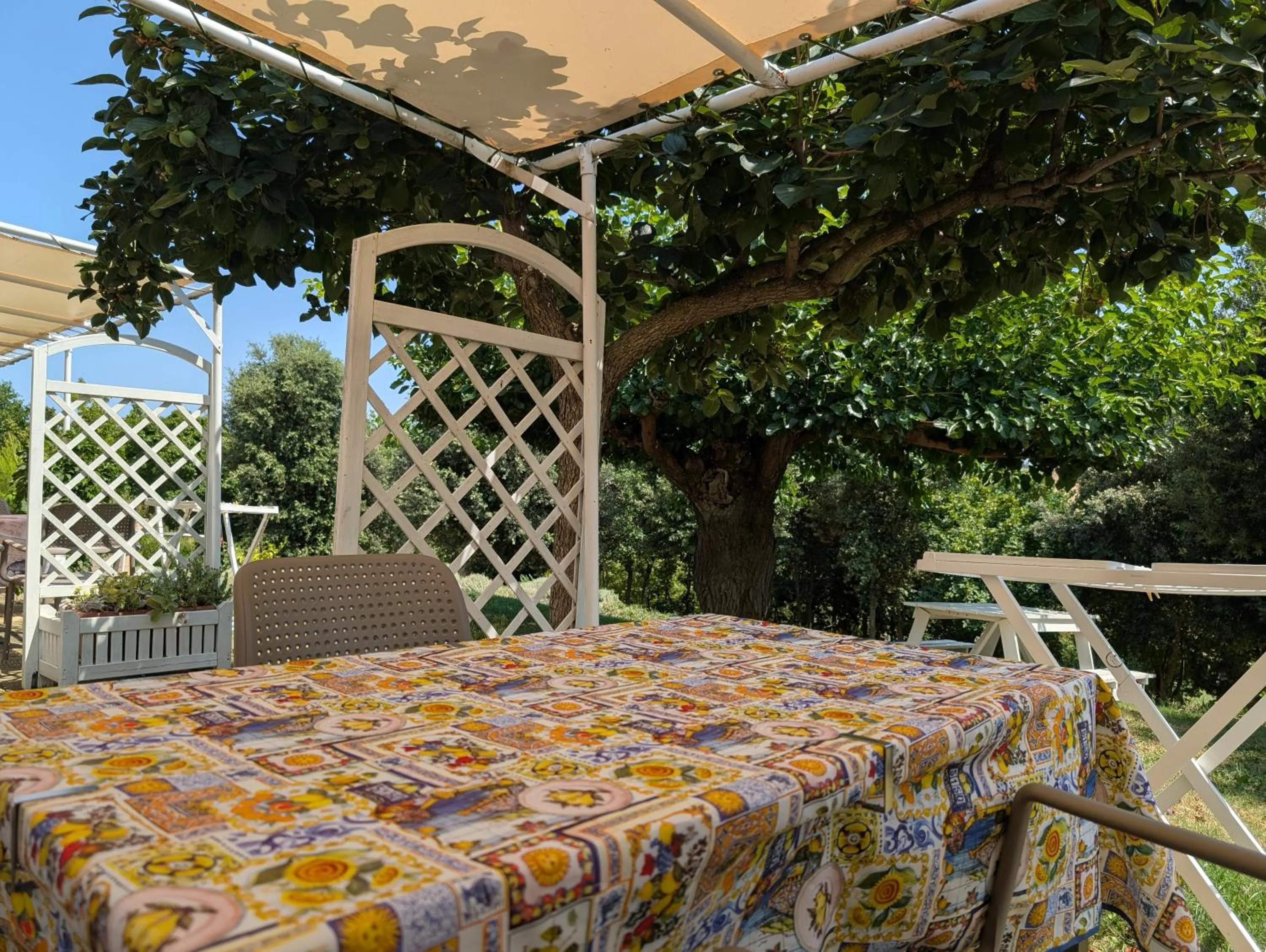 Patio in Agriturismo Case al Sole