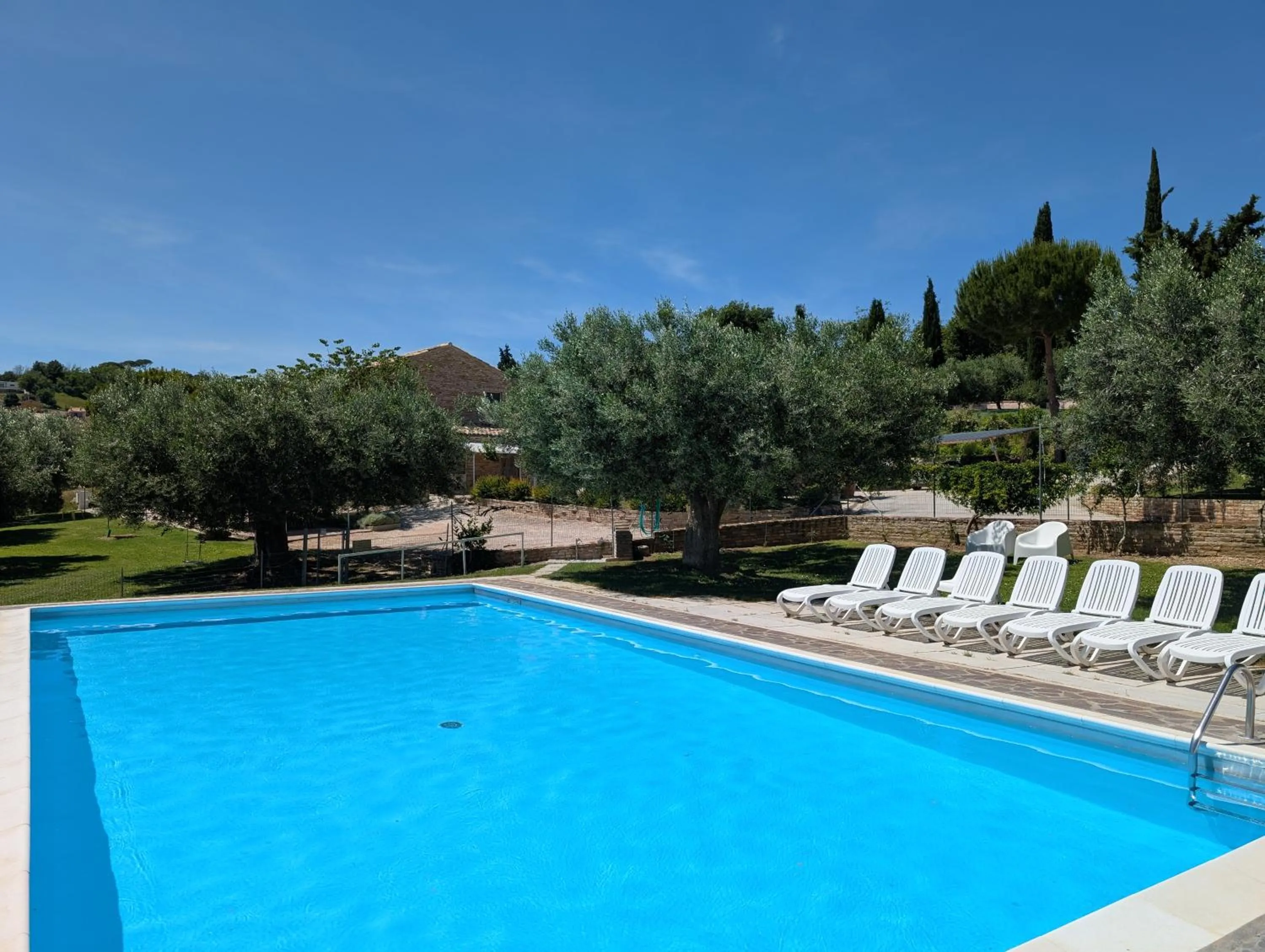 Swimming pool in Agriturismo Case al Sole