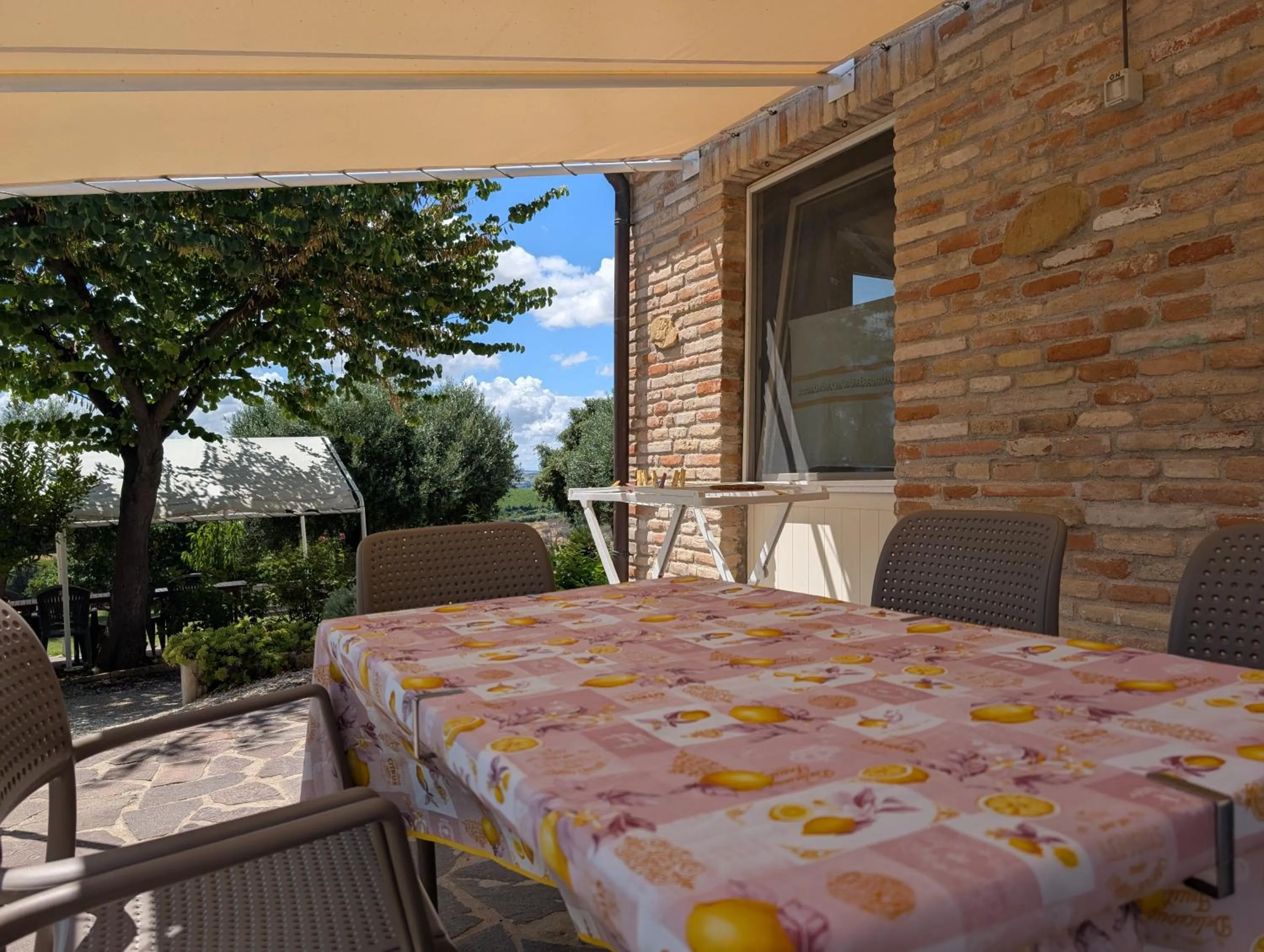 Patio in Agriturismo Case al Sole