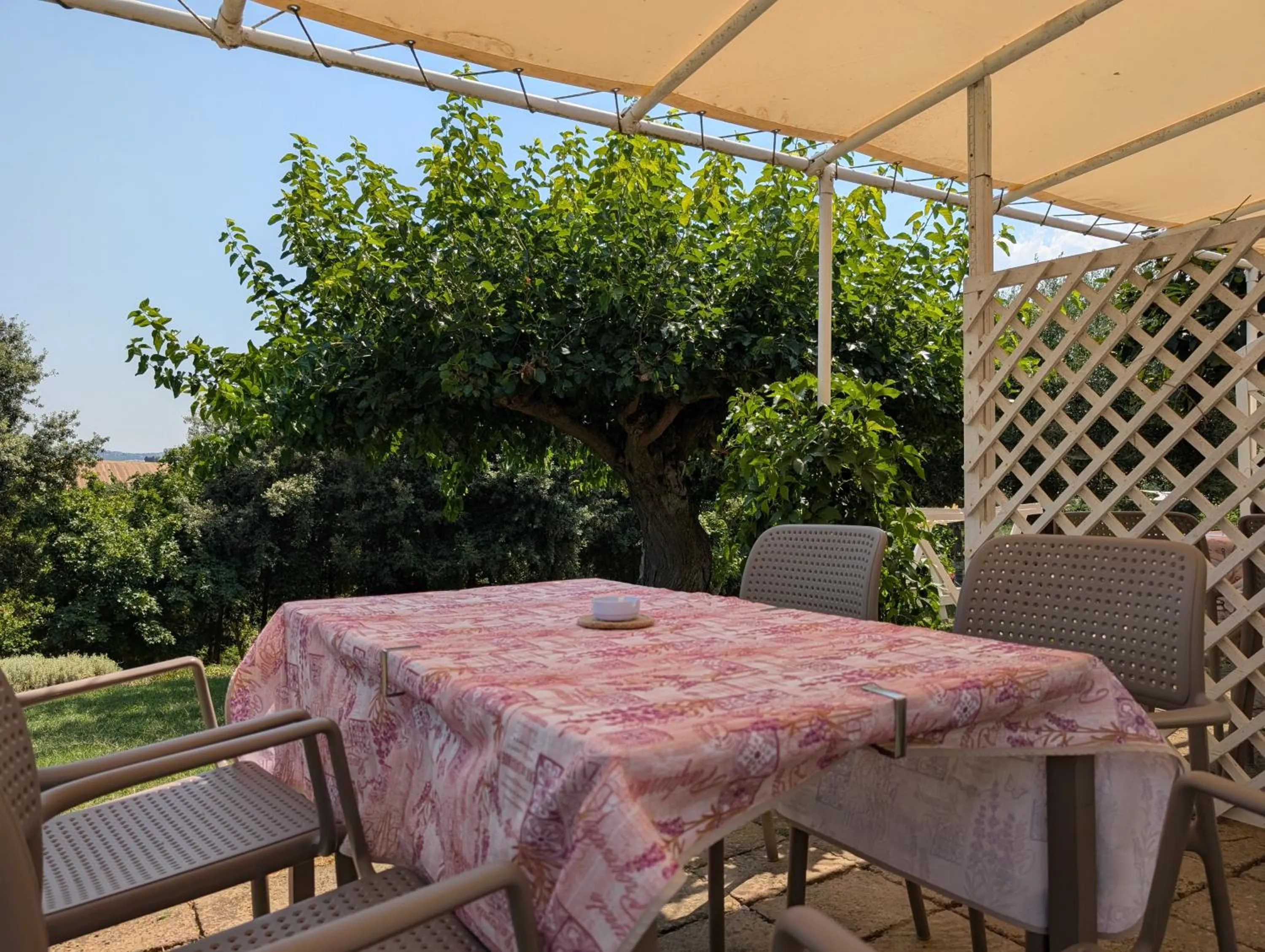 Patio in Agriturismo Case al Sole
