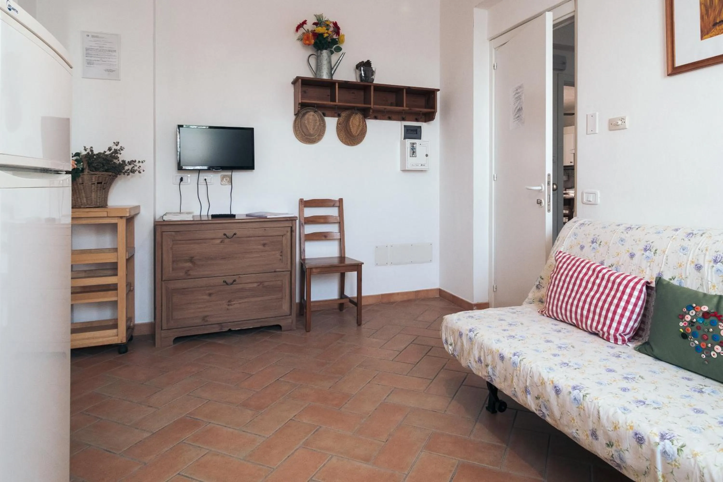 Living room, Bed in Agriturismo Case al Sole