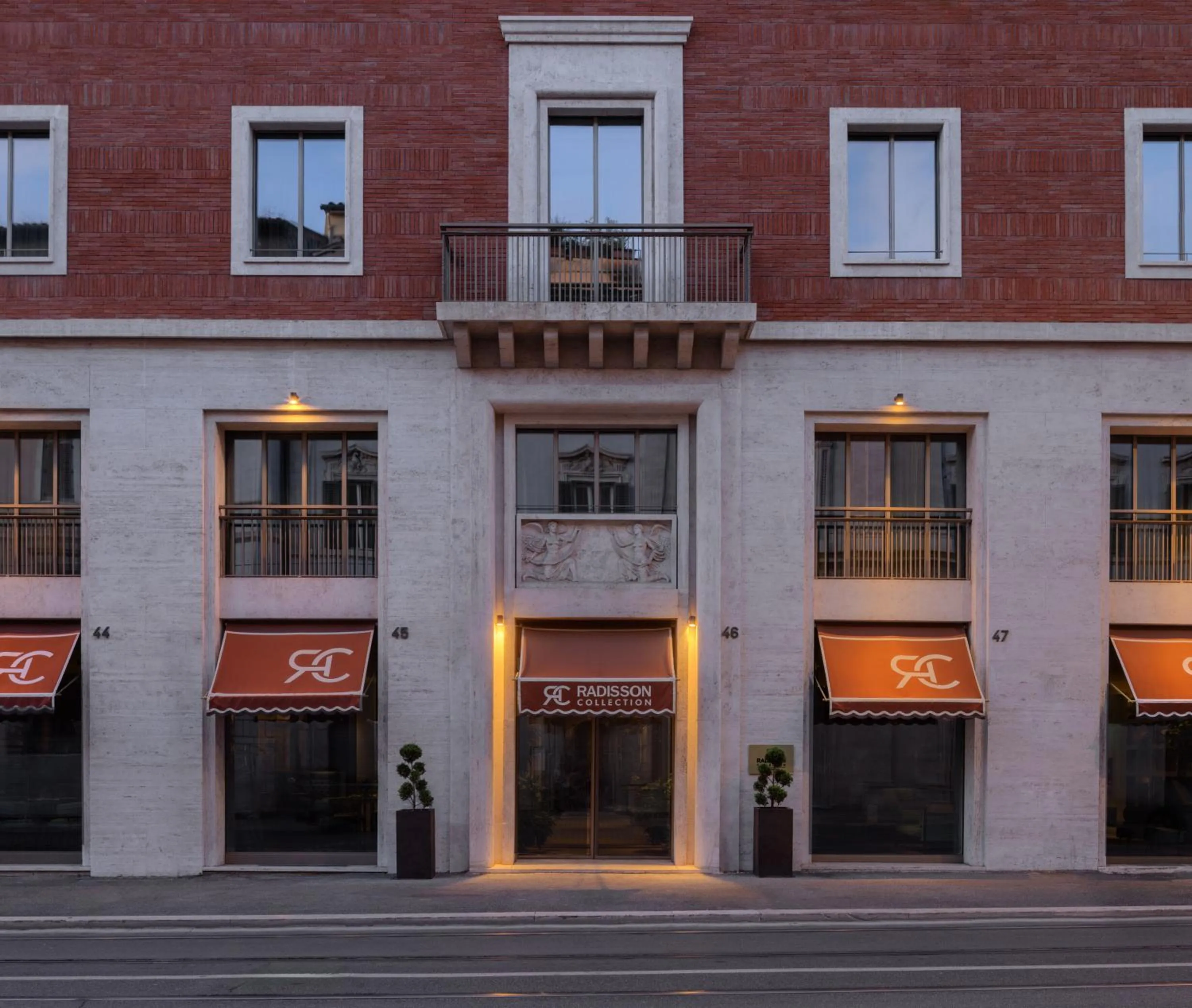 Property building in Radisson Collection Hotel, Roma Antica