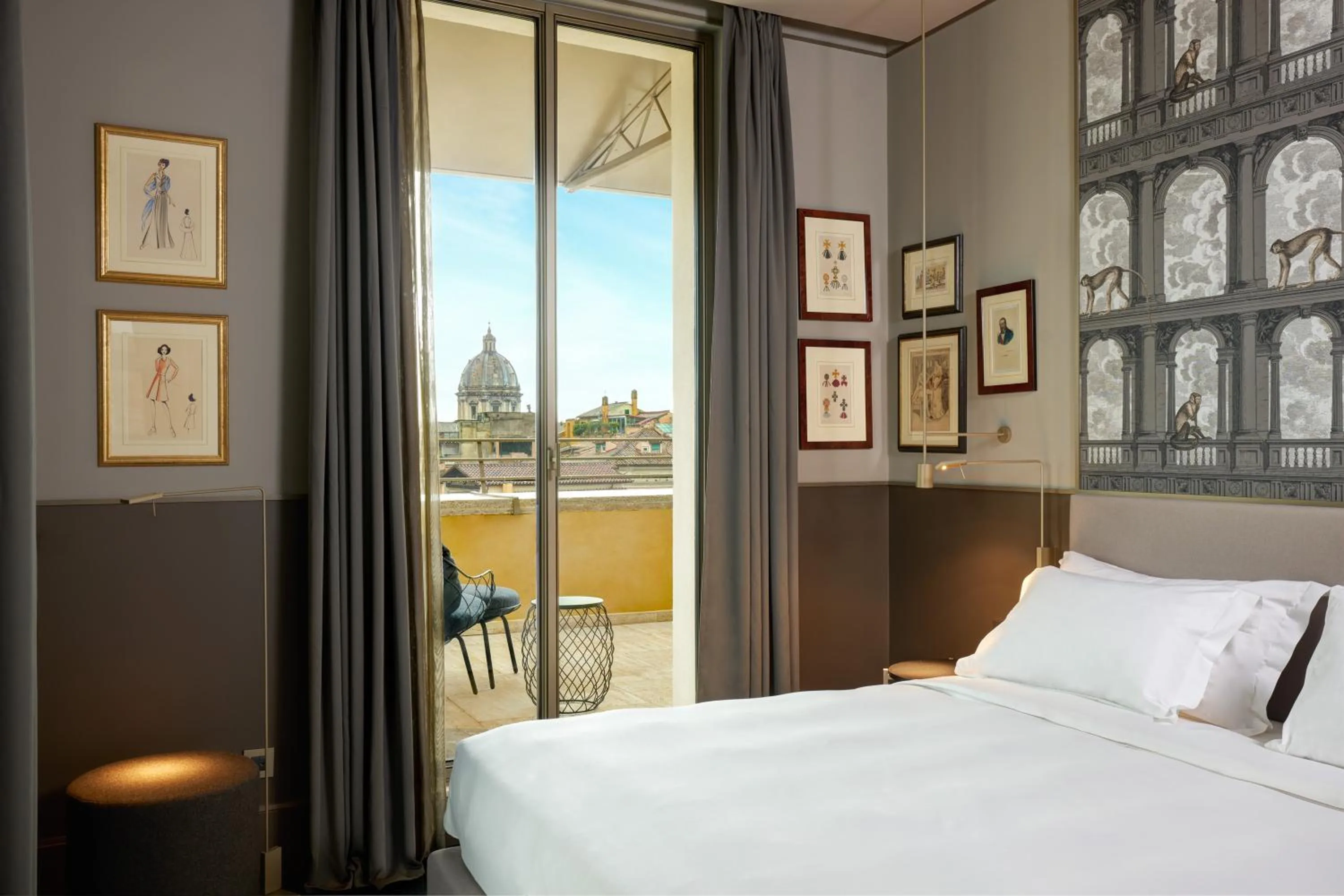 Bedroom, Bed in Radisson Collection Hotel, Roma Antica