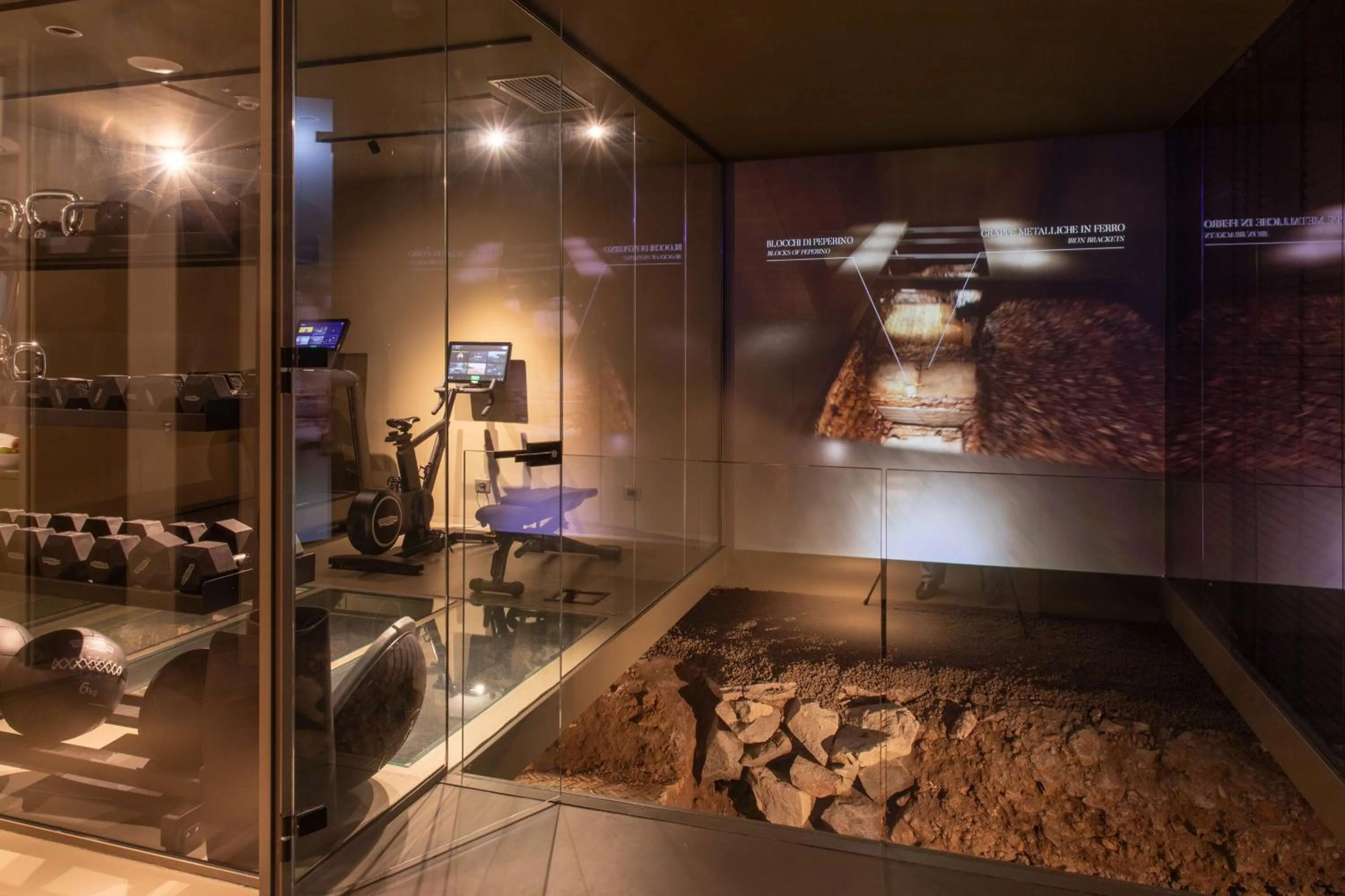 Fitness centre/facilities in Radisson Collection Hotel, Roma Antica