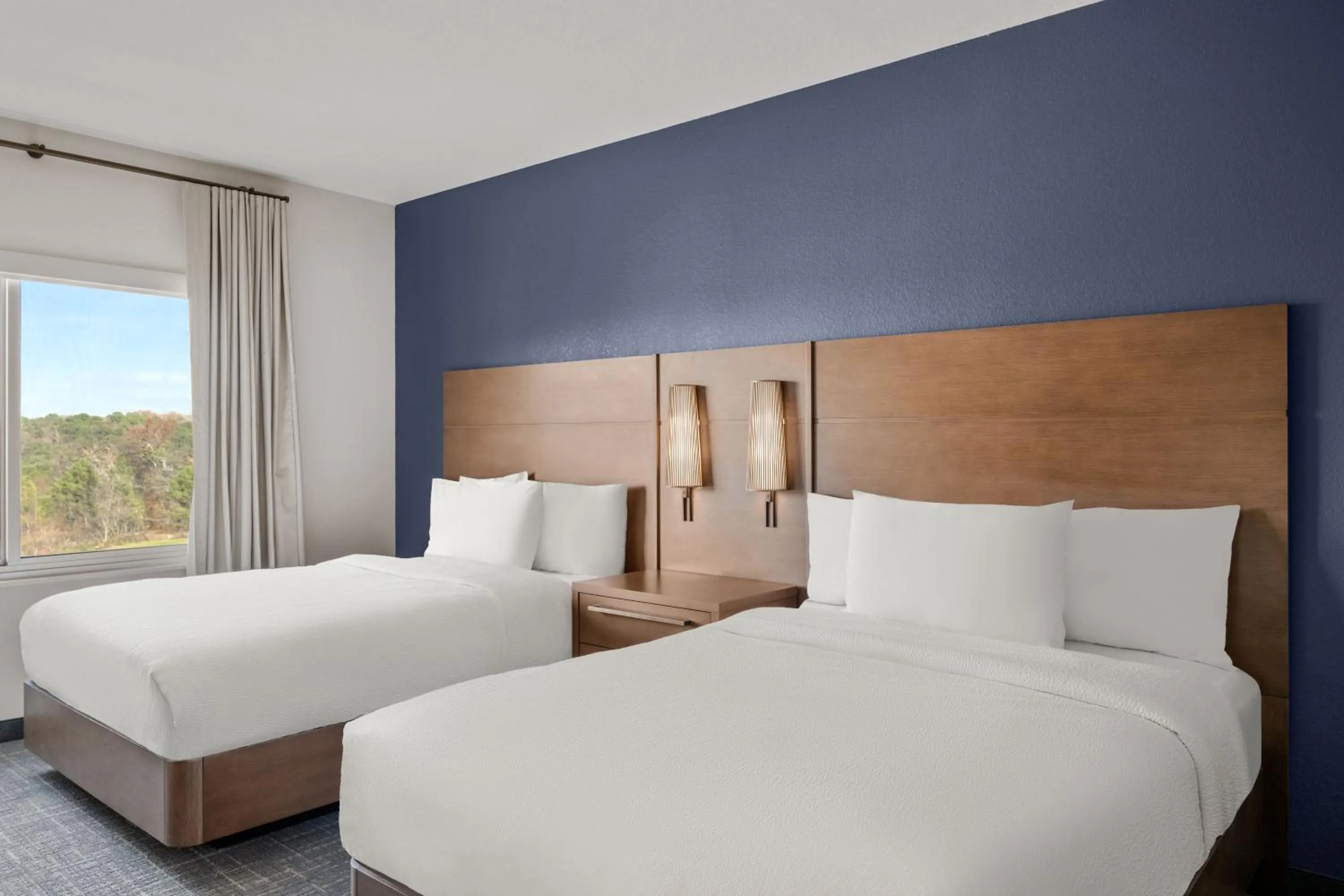 Guests, Bed in Residence Inn by Marriott Homewood Mountain Brook