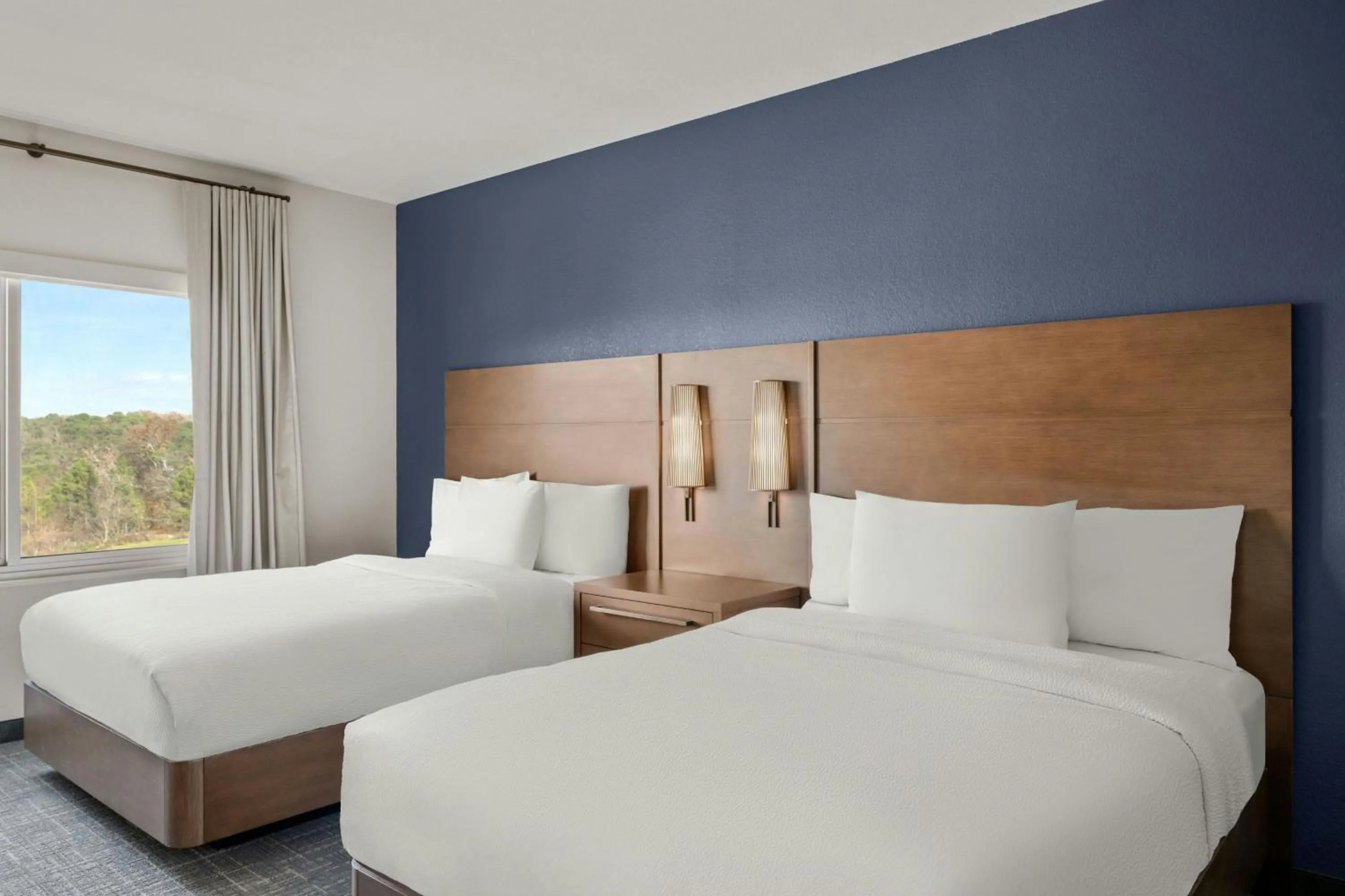 Bedroom, Bed in Residence Inn by Marriott Homewood Mountain Brook