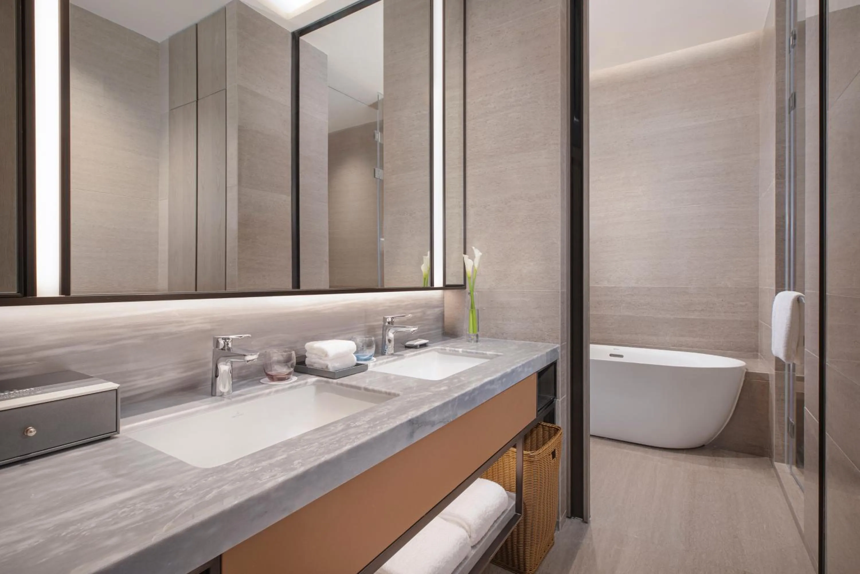 Toilet in Marriott Executive Apartments Hangzhou