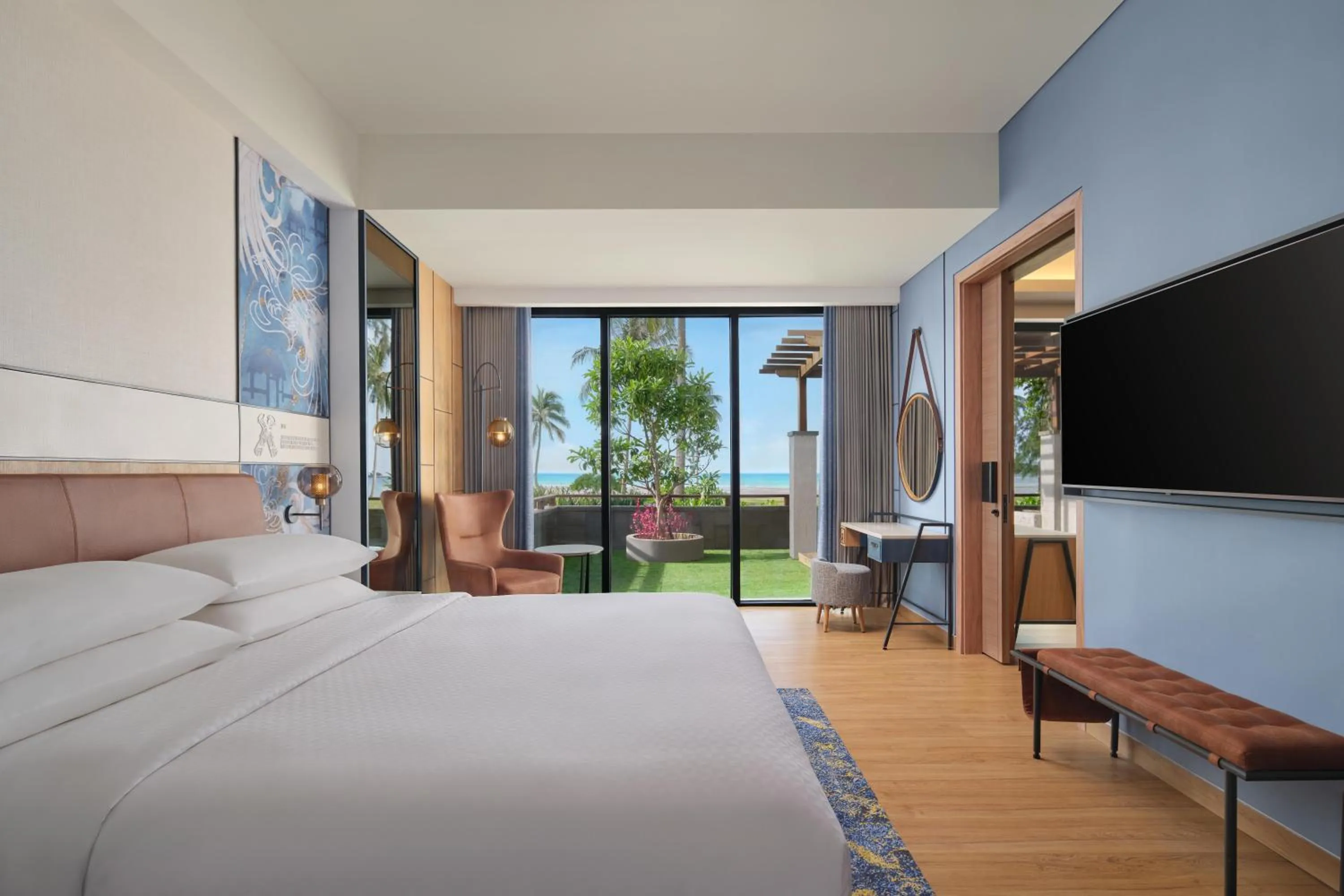 Bed in Four Points by Sheraton Bintan, Lagoi Bay