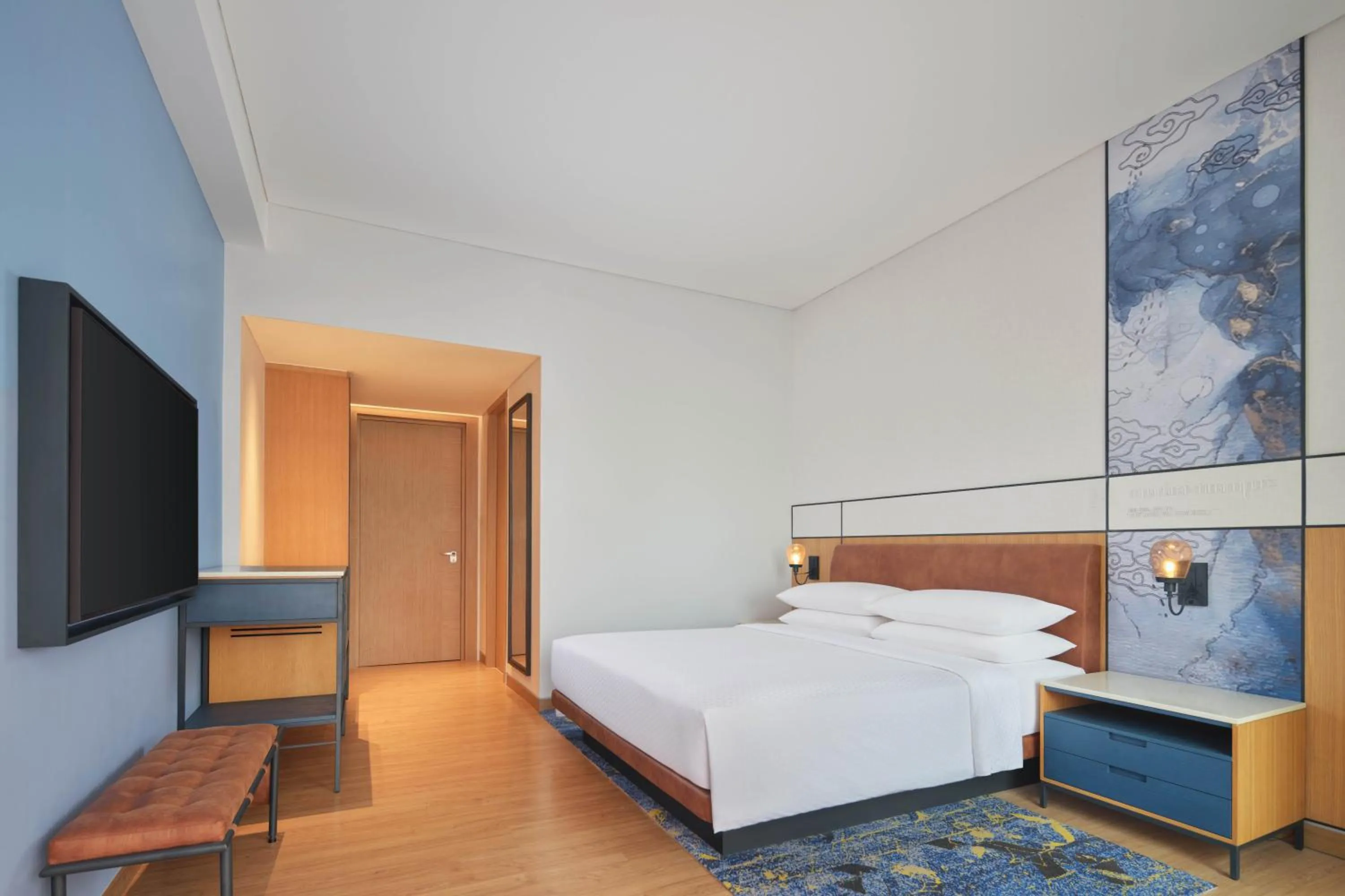 Bed in Four Points by Sheraton Bintan, Lagoi Bay