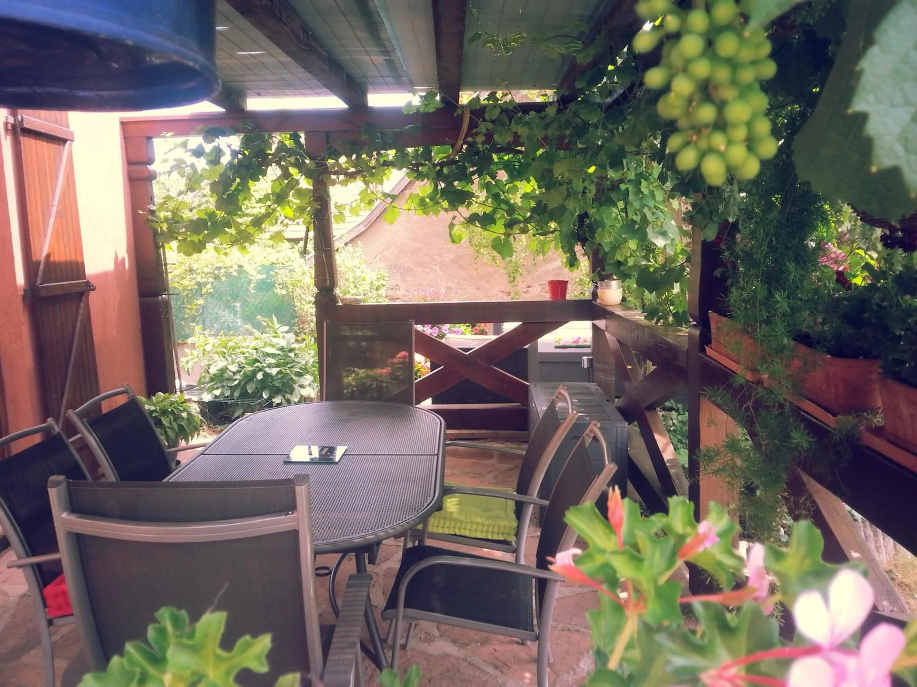 Balcony/Terrace in Chez Yolande