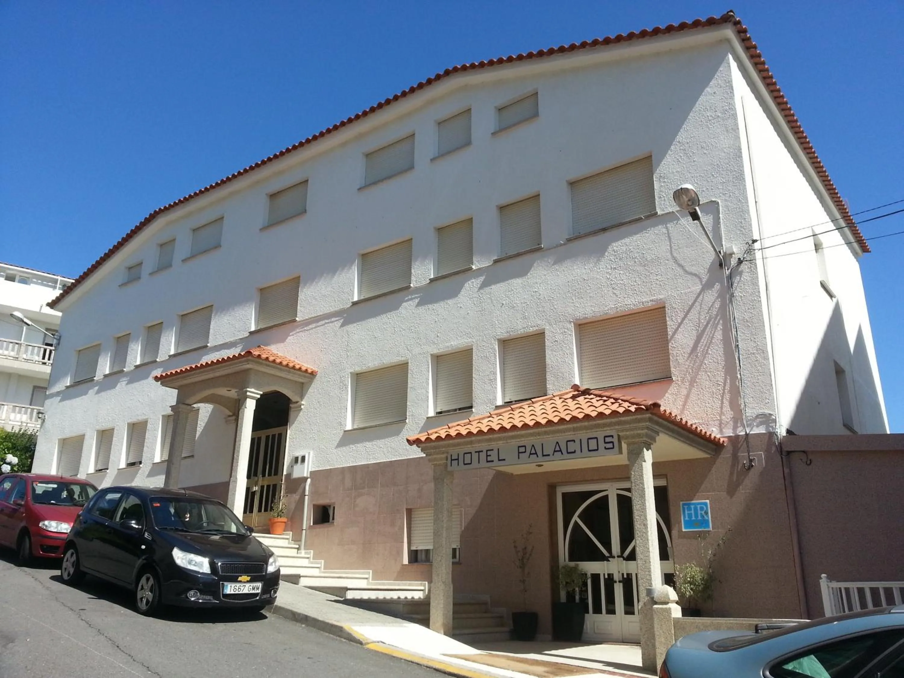 Facade/entrance in Hotel Palacios
