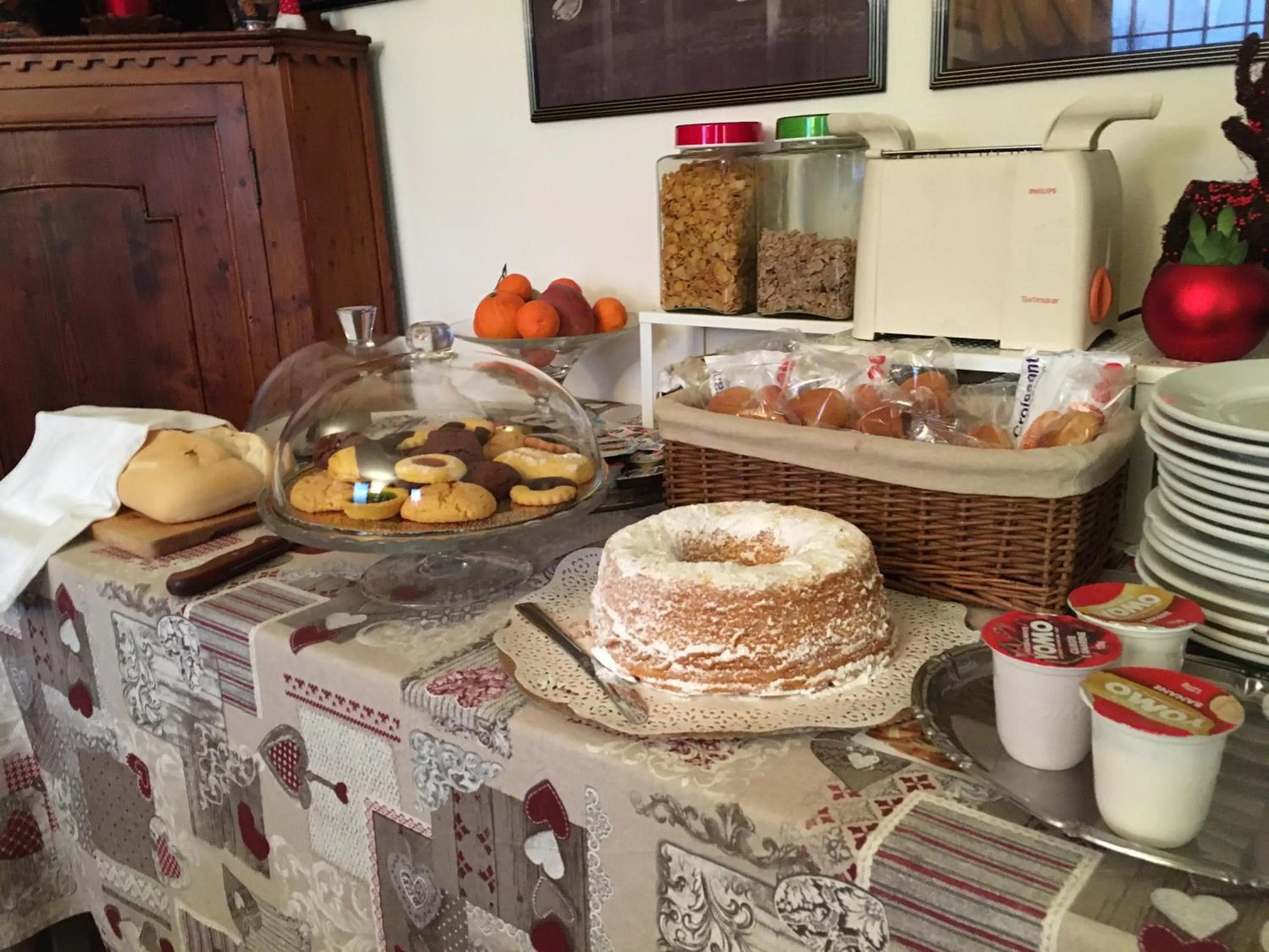 Buffet breakfast in Il Frattiero B&B
