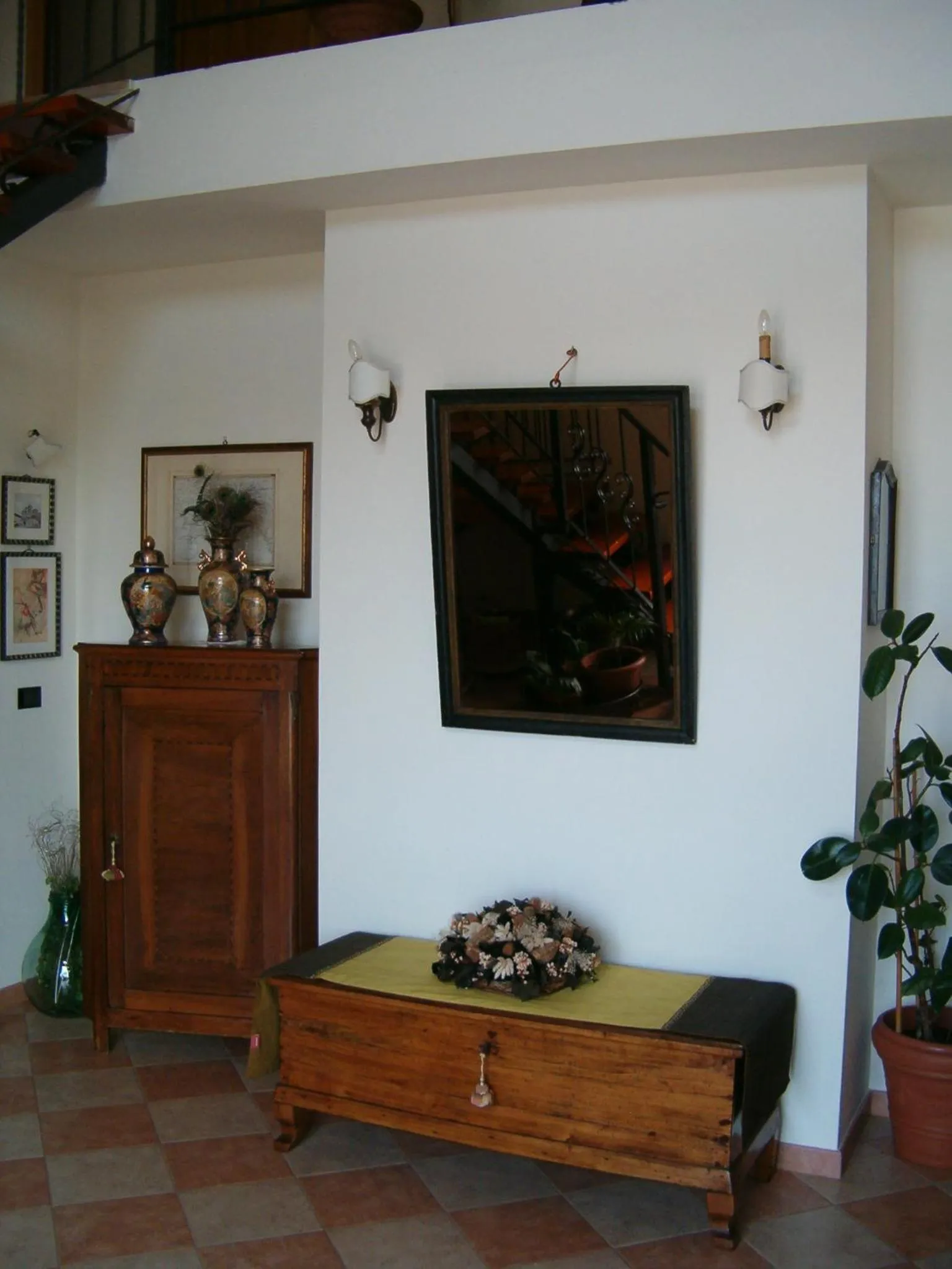 Lobby or reception in Il Frattiero B&B