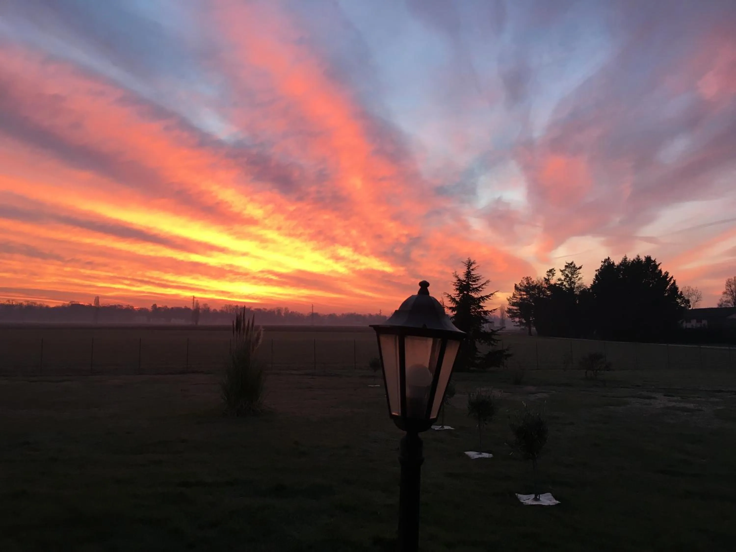 Sunrise in Il Frattiero B&B