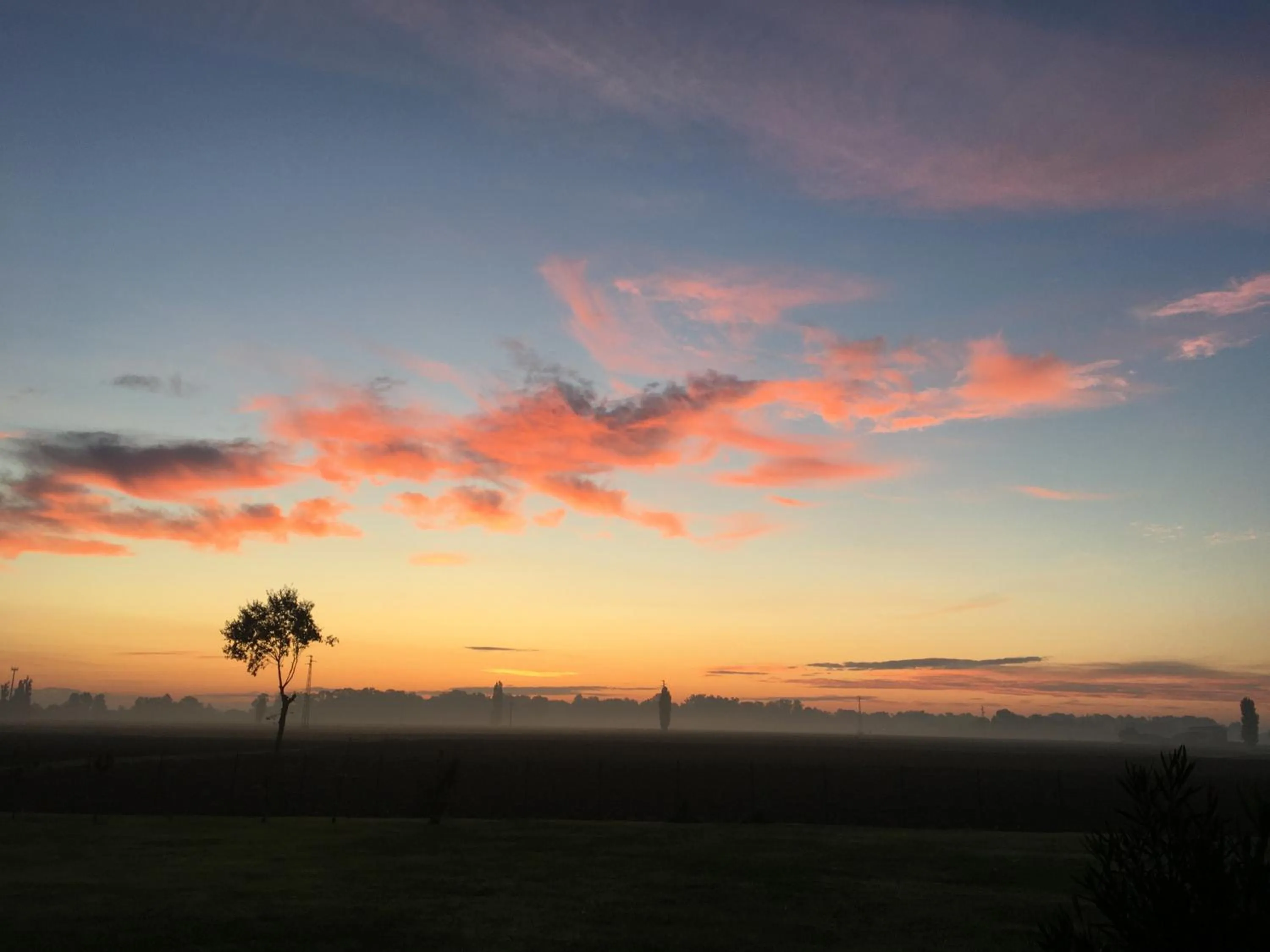 Sunrise in Il Frattiero B&B