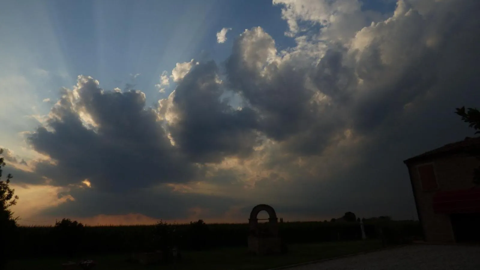 Sunset in Il Frattiero B&B