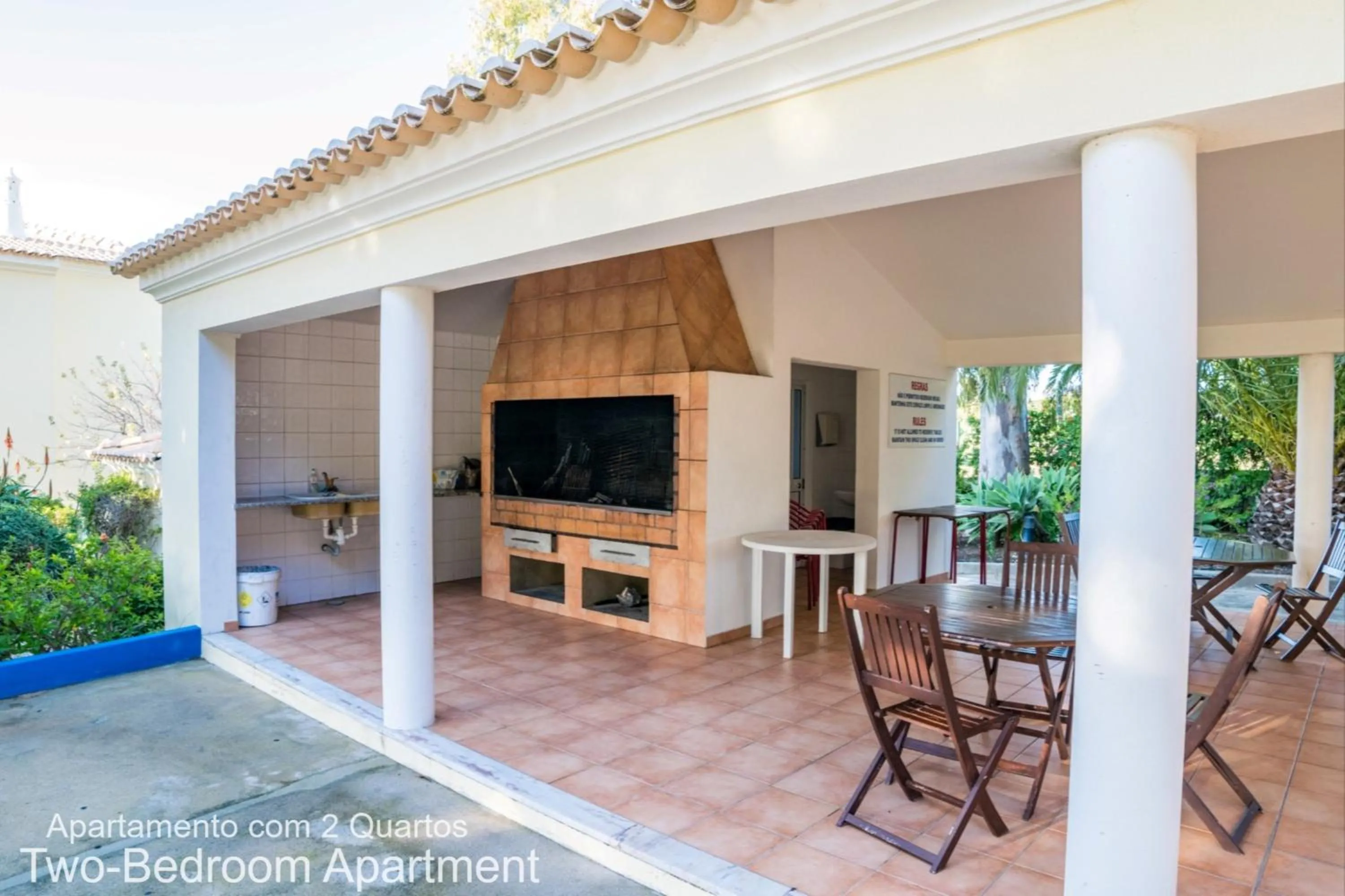 BBQ facilities in Akisol Albufeira Ocean II