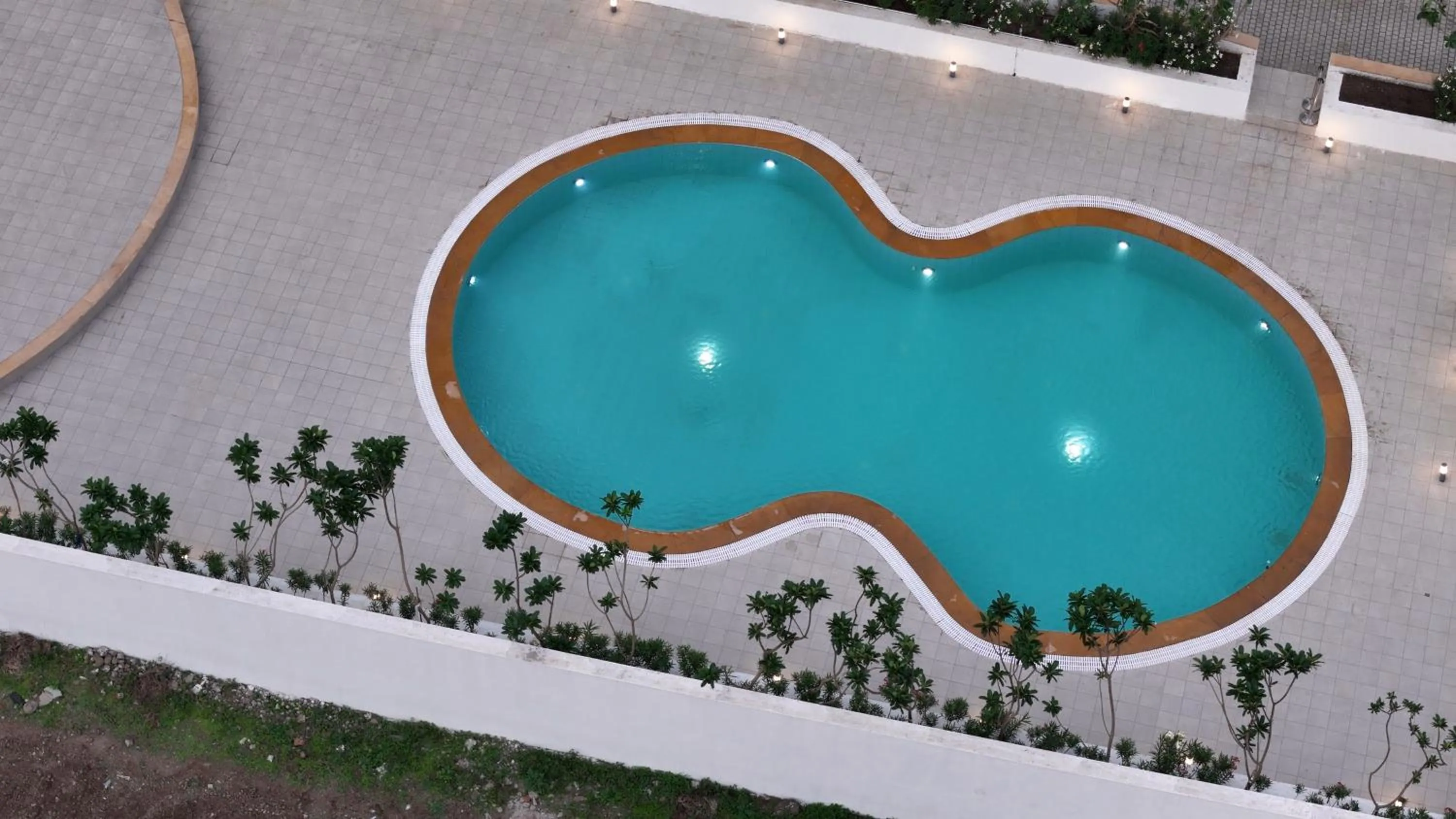 Swimming pool in Pride Resort, Rajkot