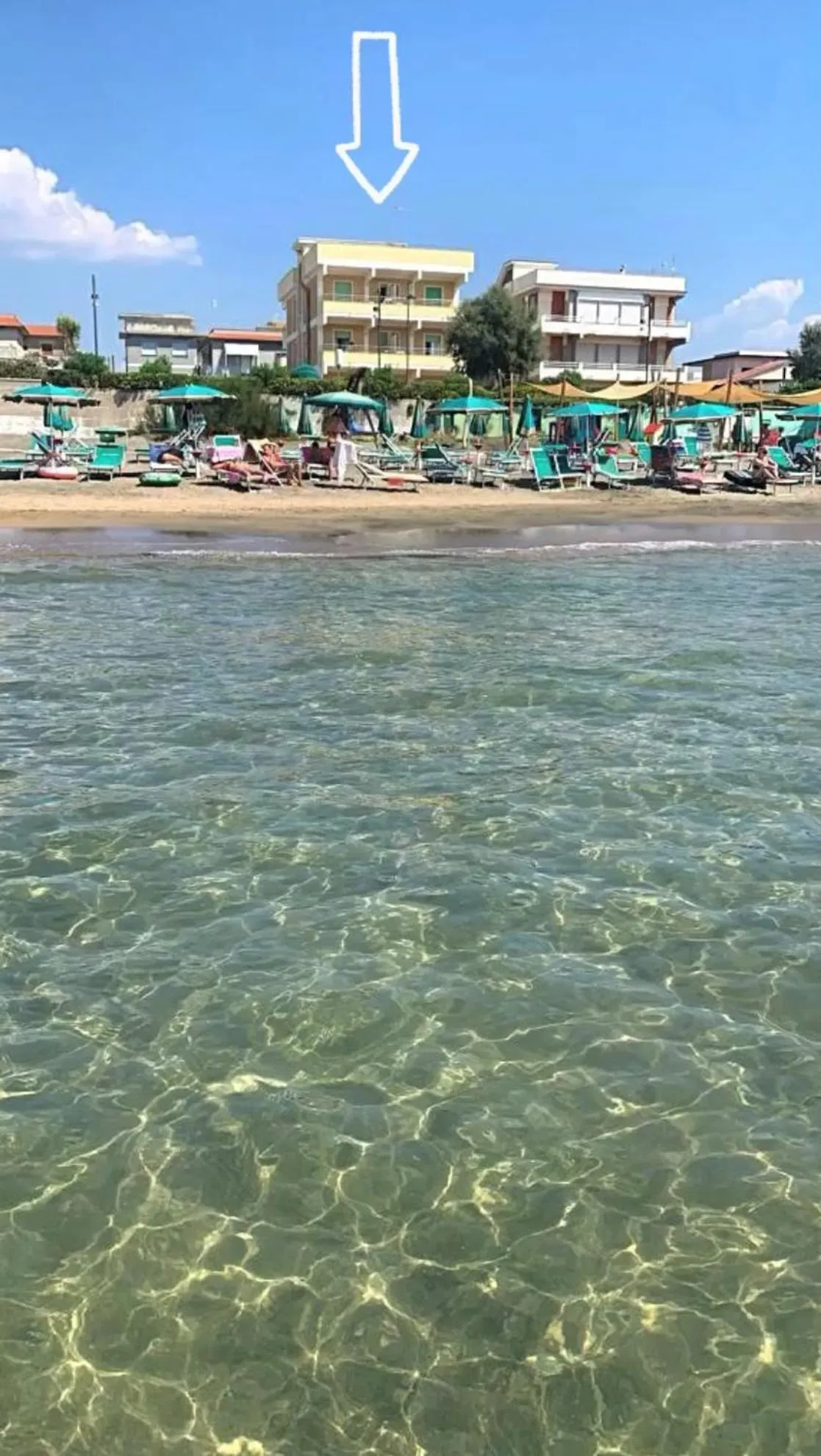Beach in Hotel Panoramico