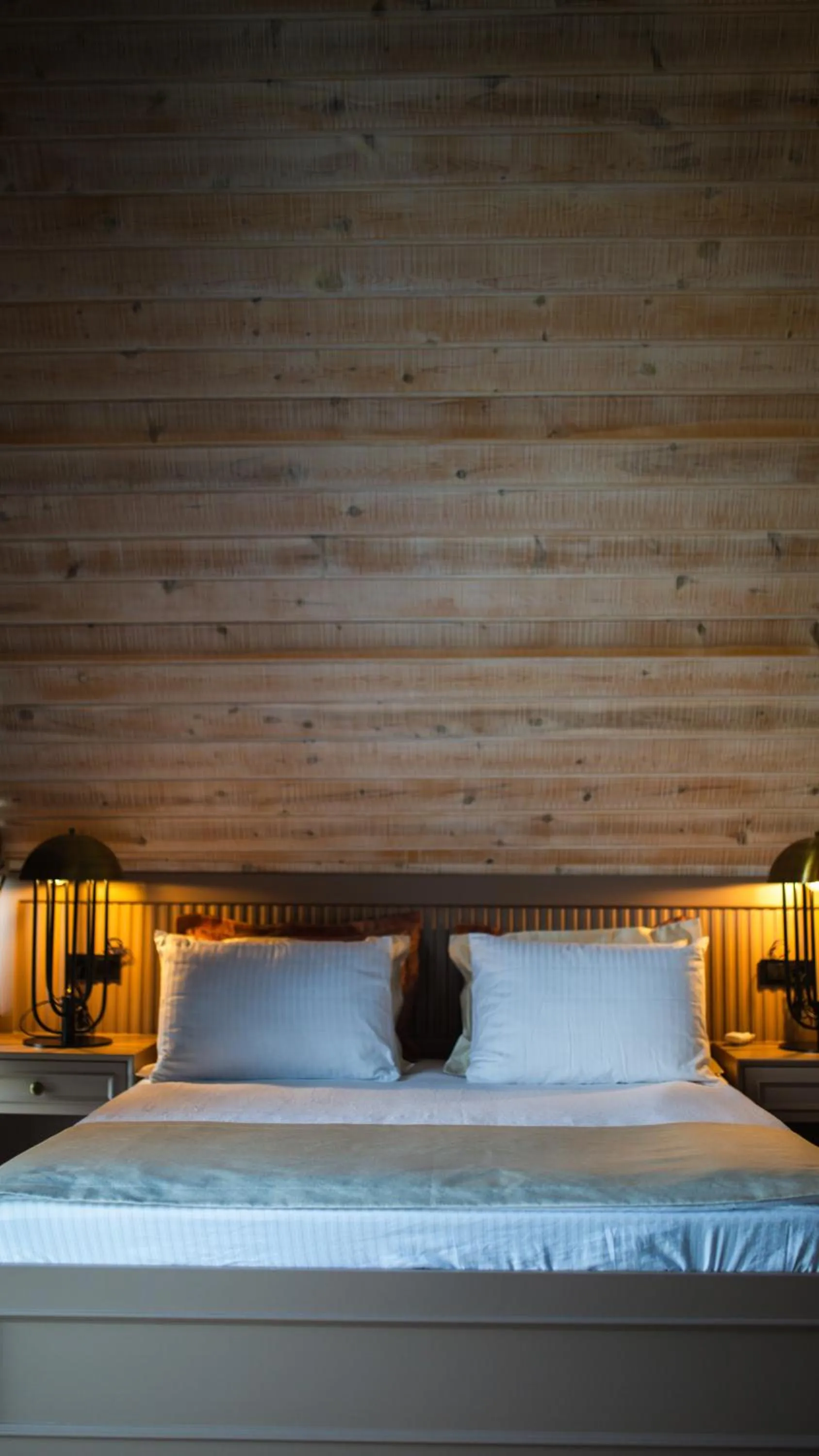 Bed in Akcatepe Dag Evleri