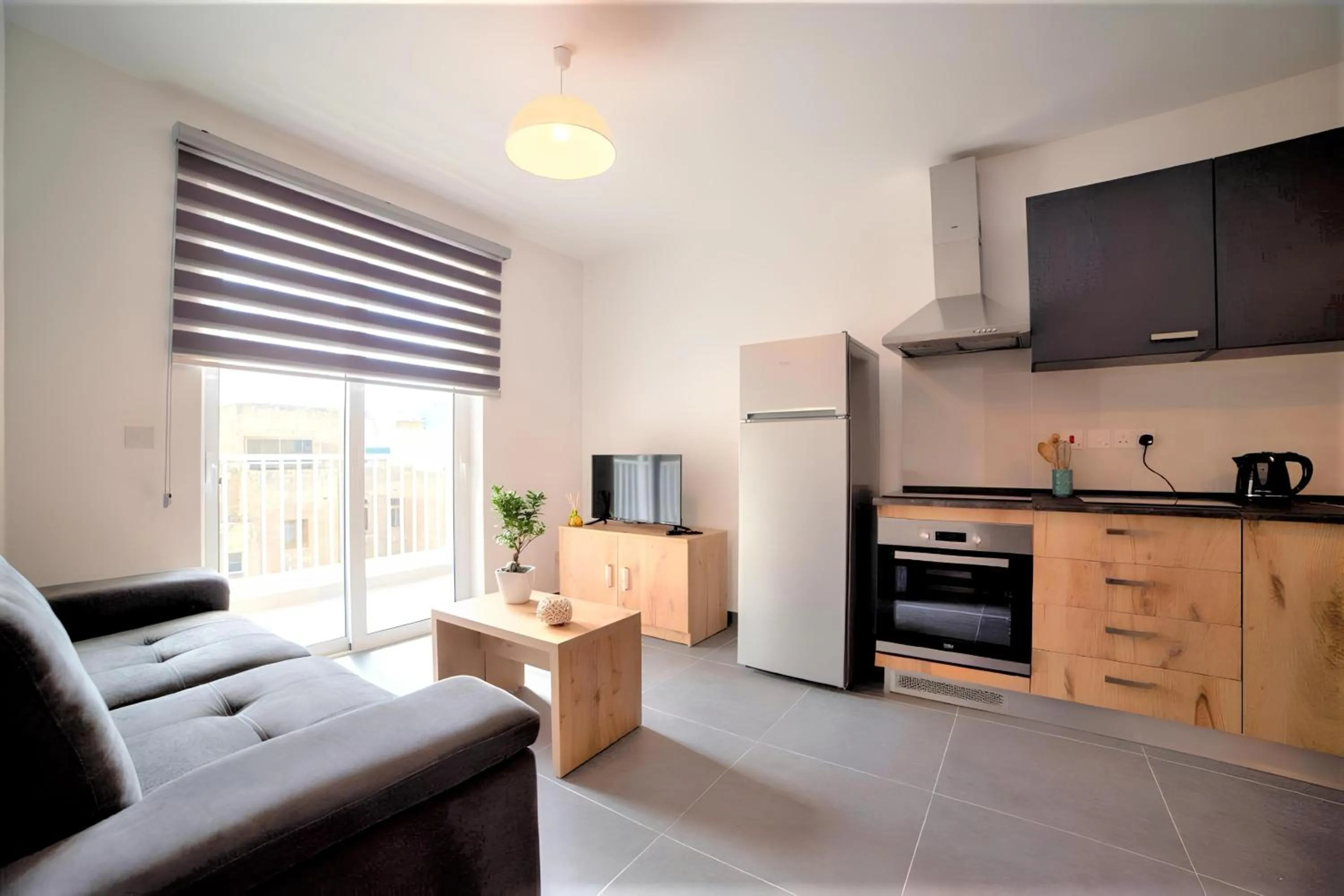 Living room in Elise Apartments