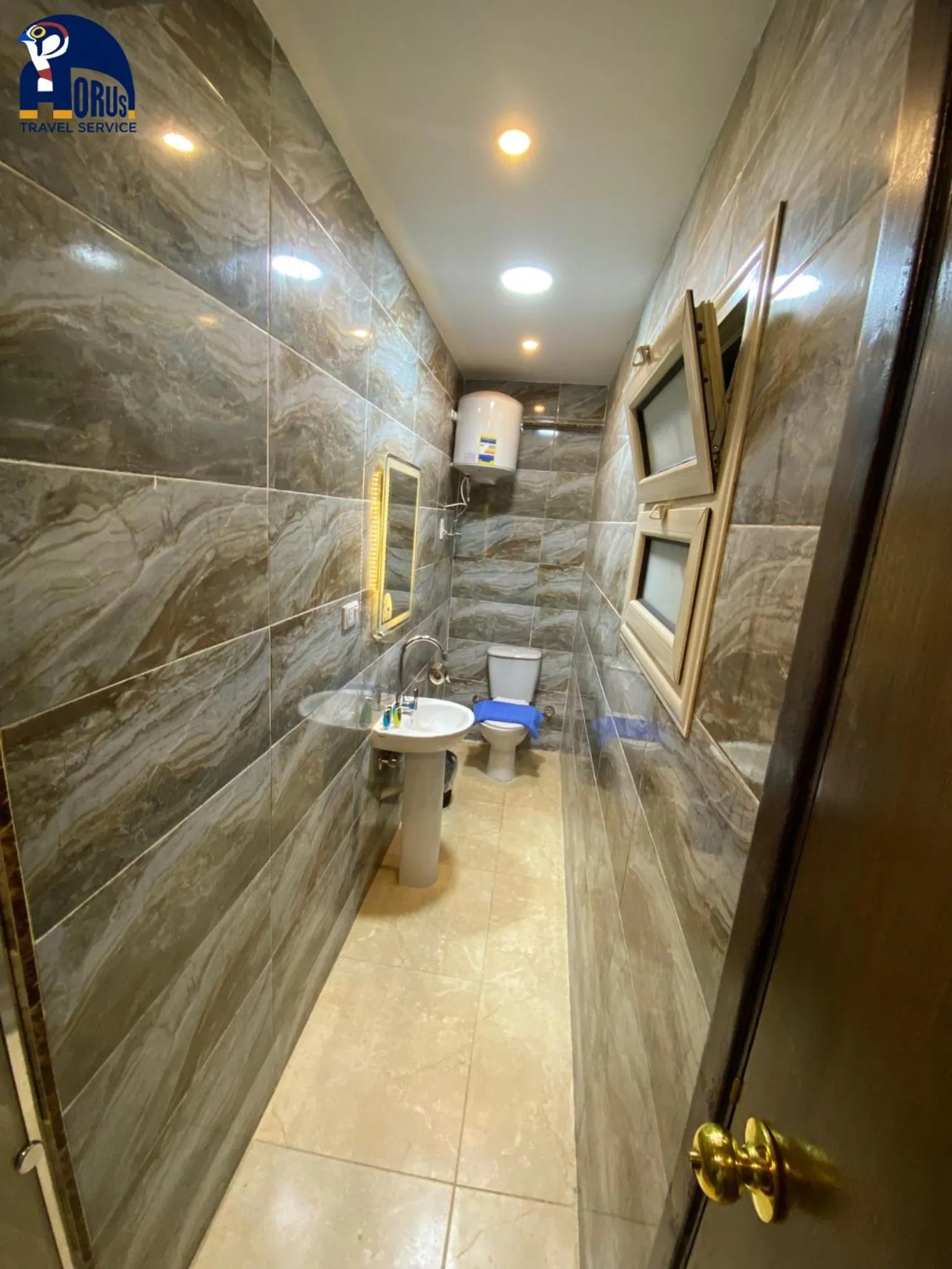 Bathroom in Horus Horizon INN Pyramids View