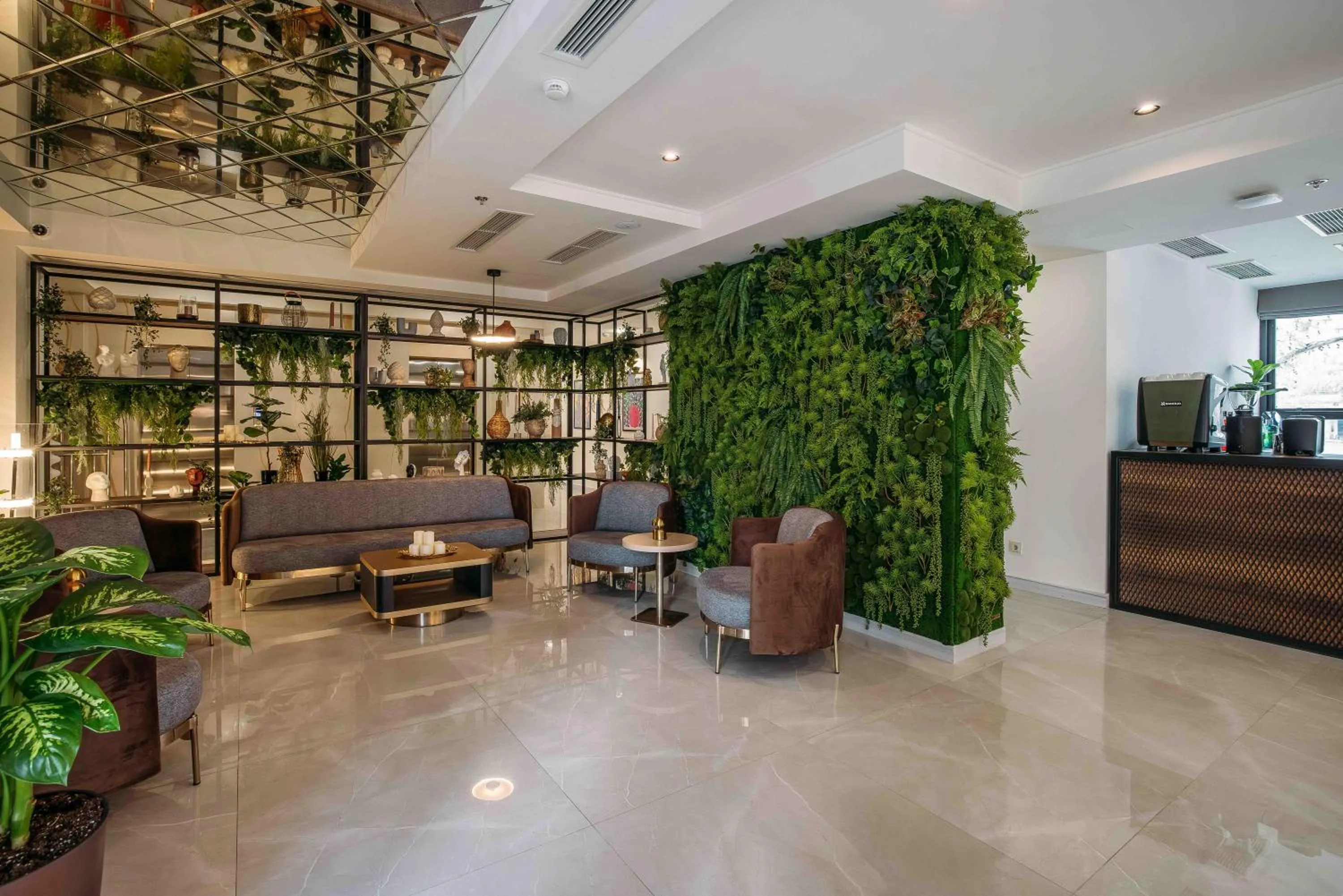 Seating area in Hotel Monday by DNT Group