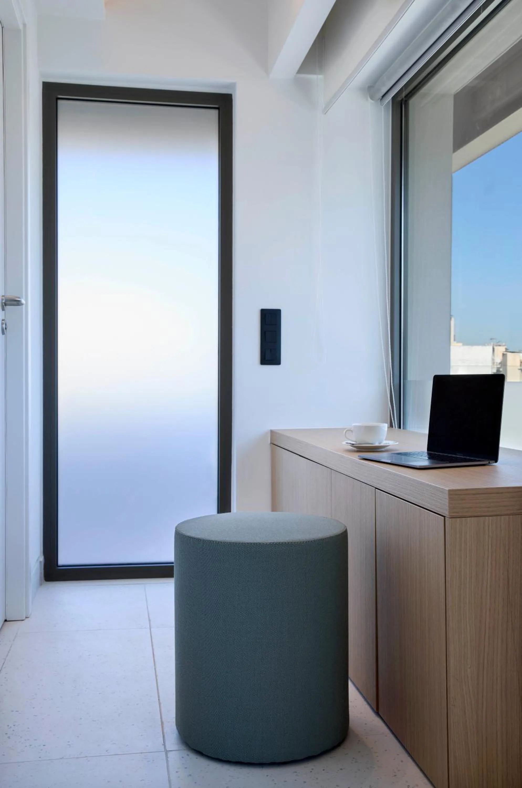 Bedroom in Twinn Downtown Piraeus, Santikos Collection