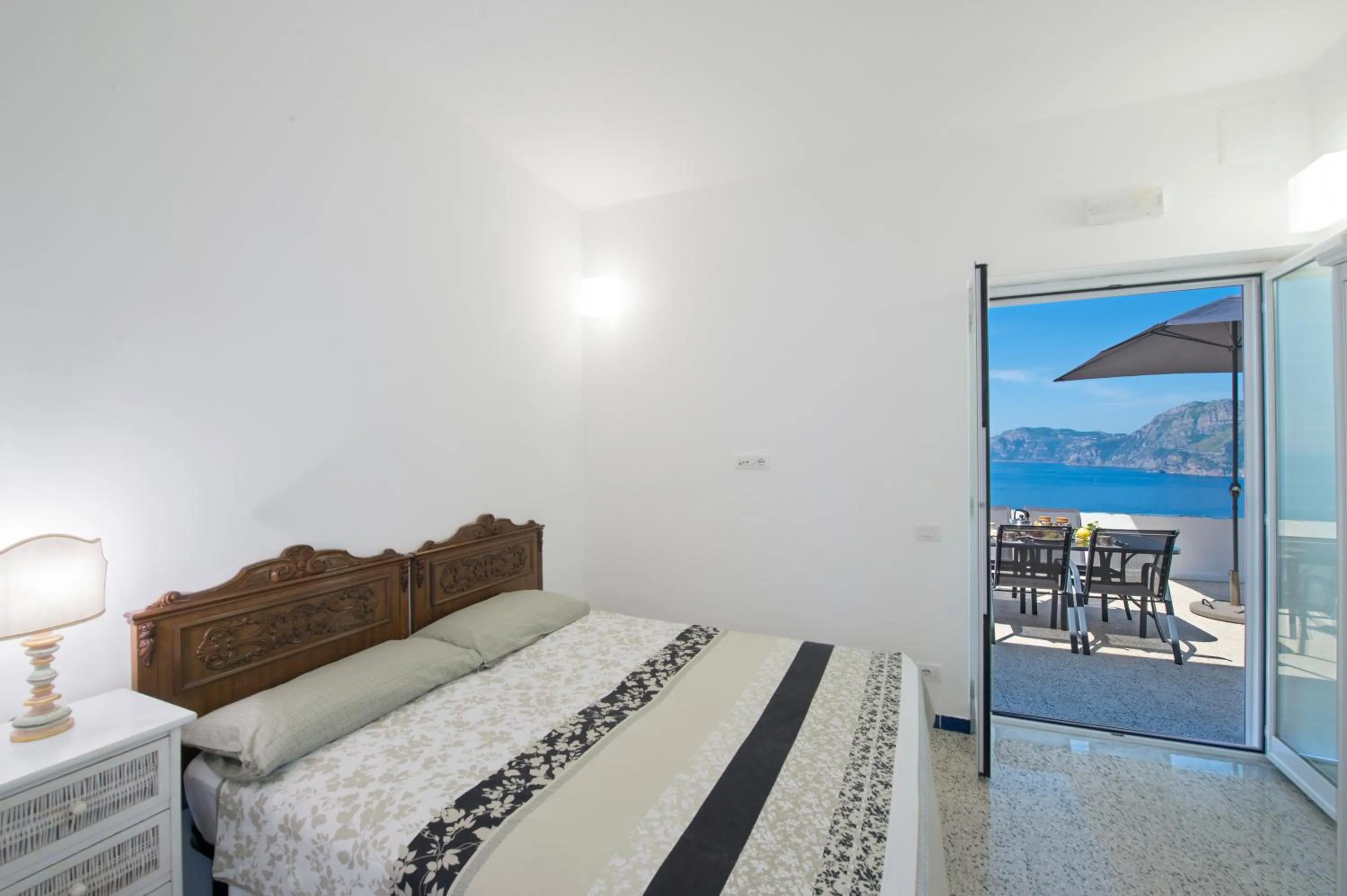 Bedroom, Bed in My Shazzy with amazing Sea View terrace