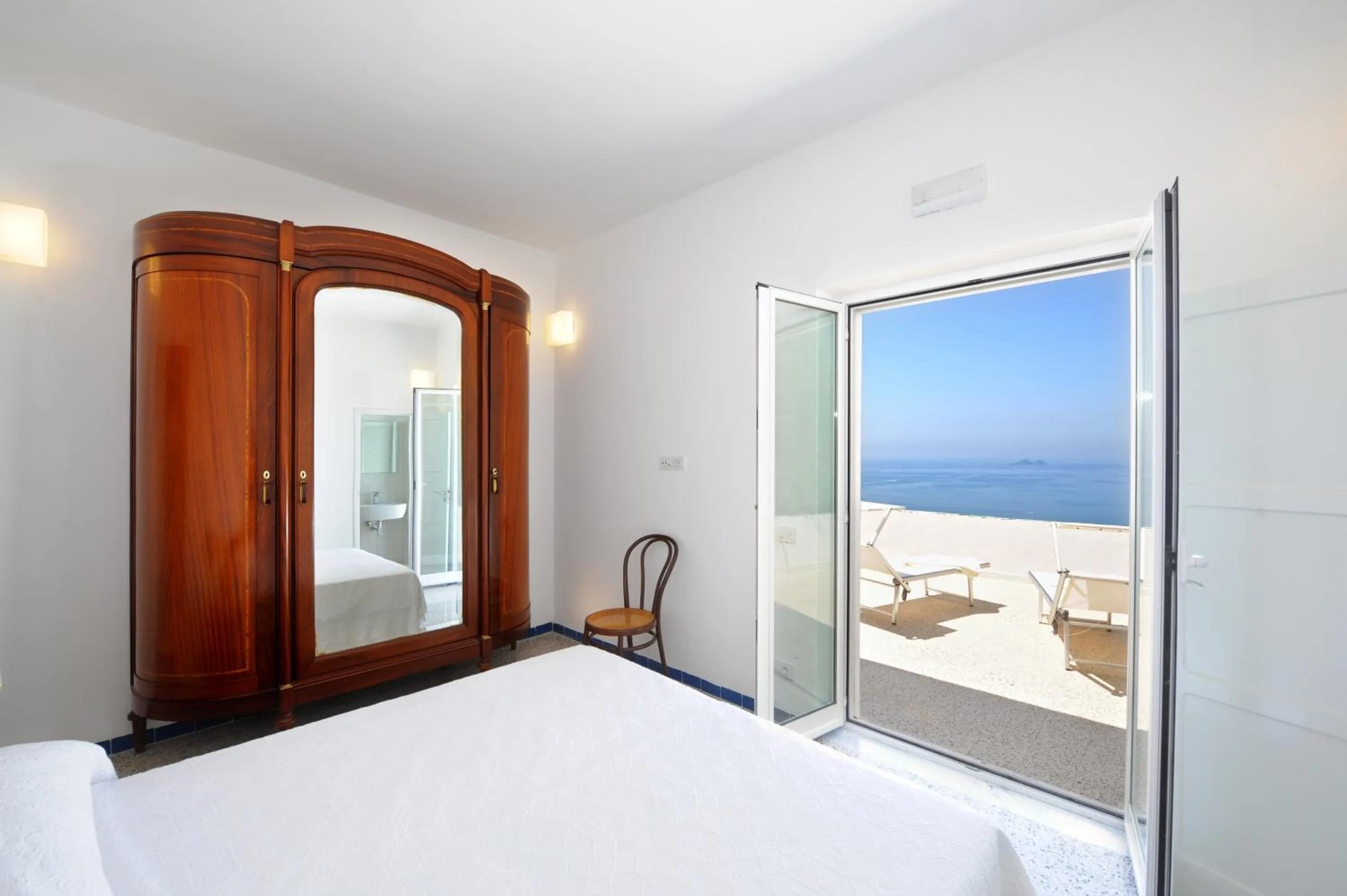 Balcony/Terrace, Bed in My Shazzy with amazing Sea View terrace