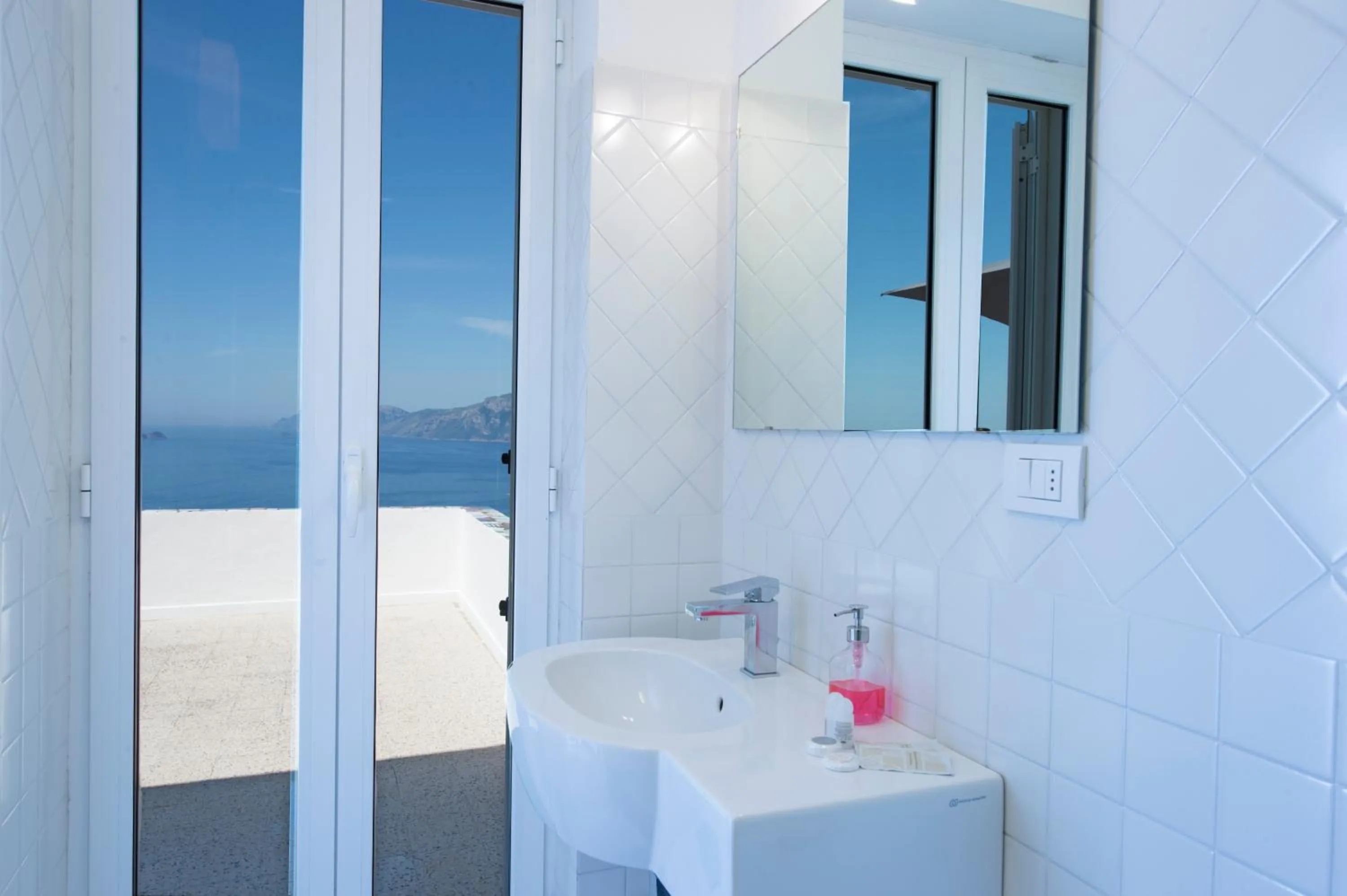 Bathroom in My Shazzy with amazing Sea View terrace