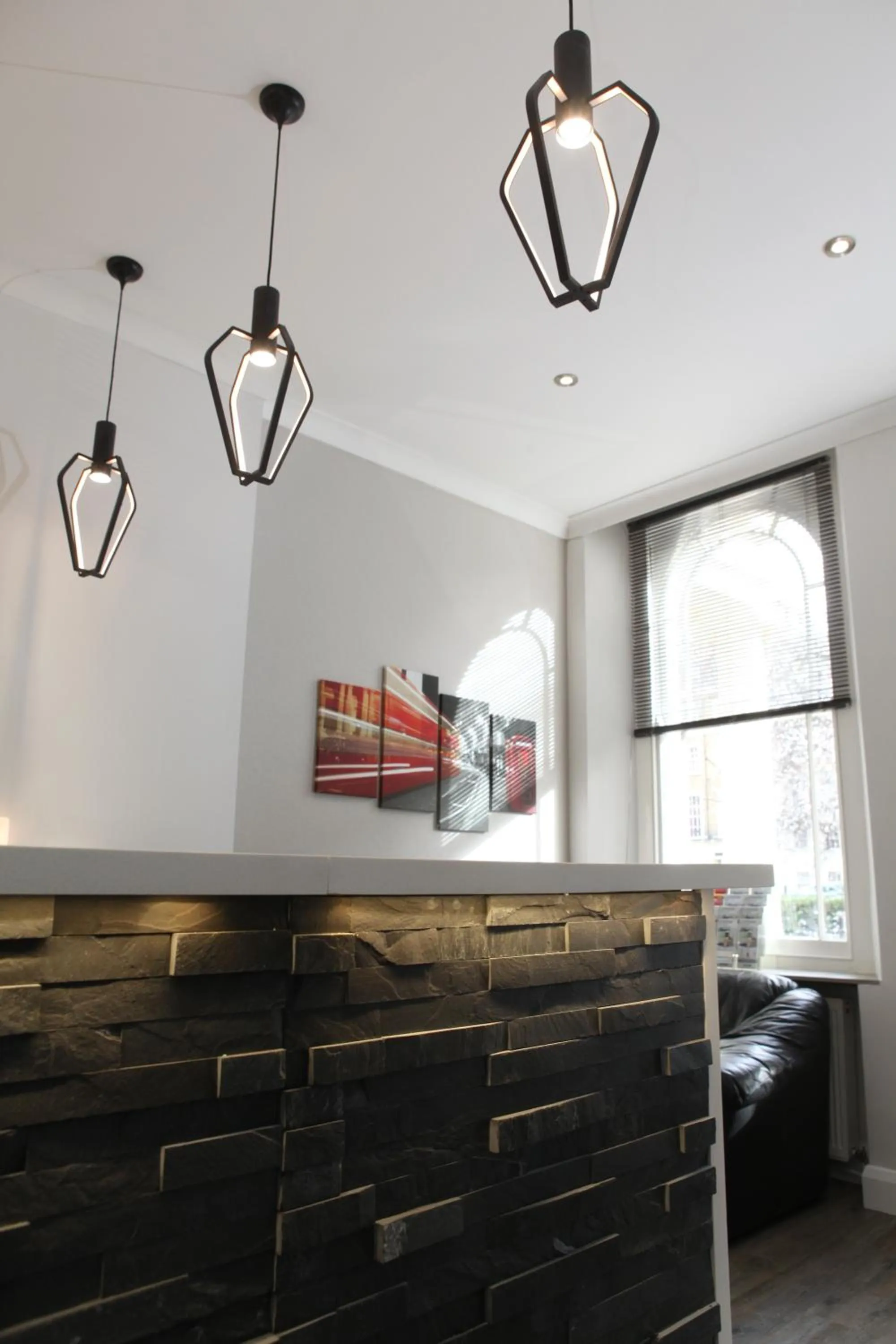 Lobby or reception in The Omega Hotel