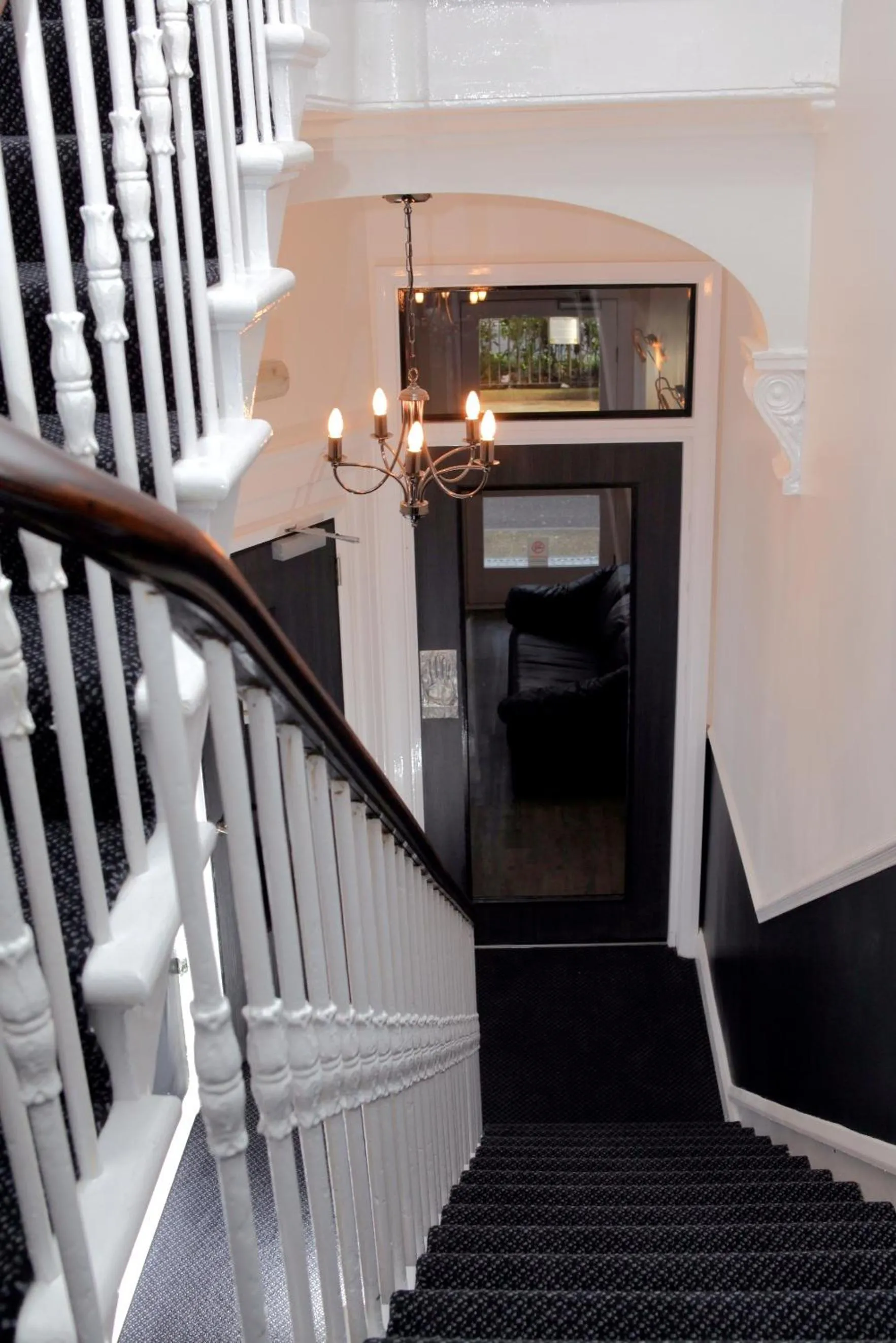 Decorative detail in The Omega Hotel